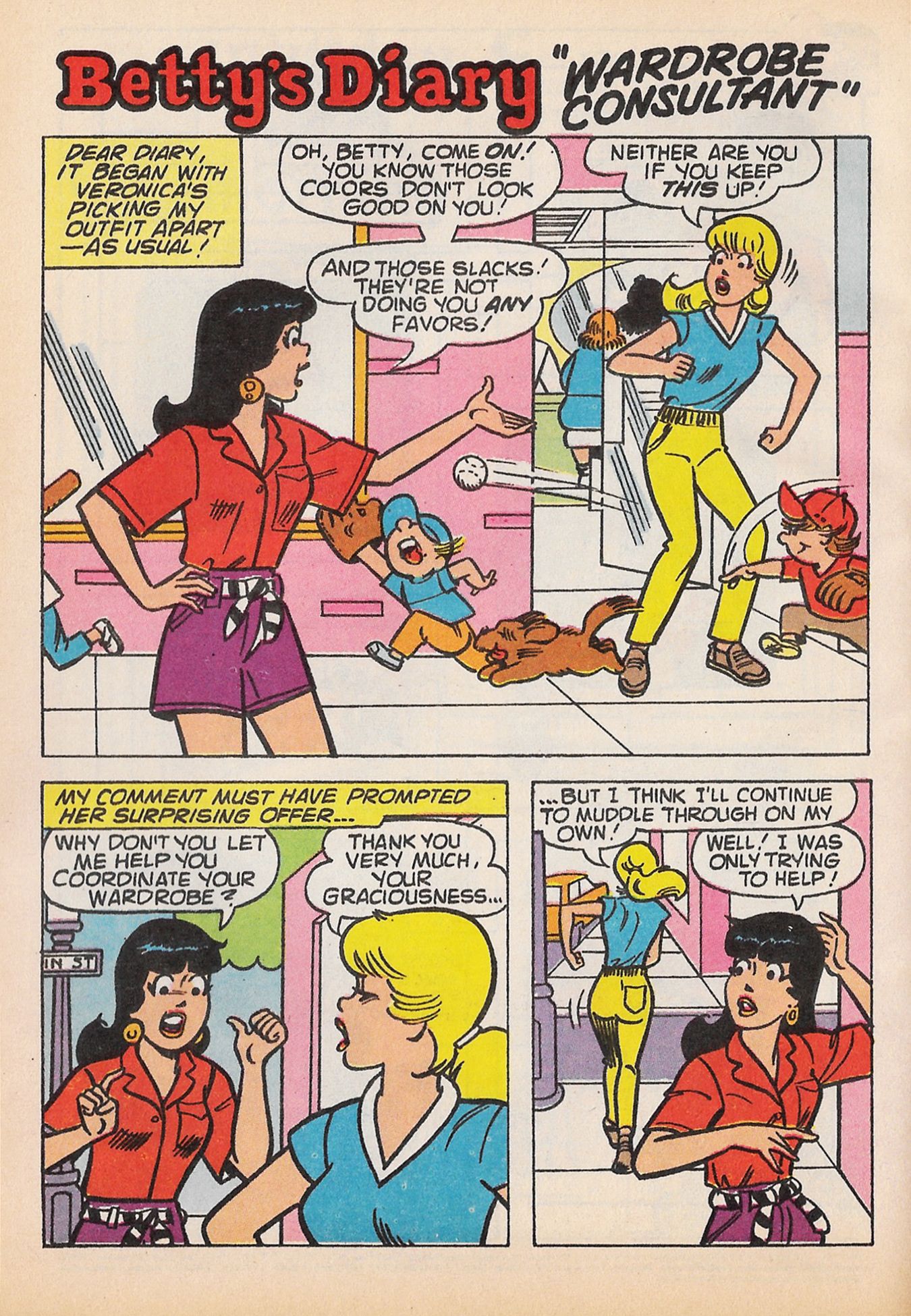 Read online Betty and Veronica Digest Magazine comic -  Issue #77 - 20