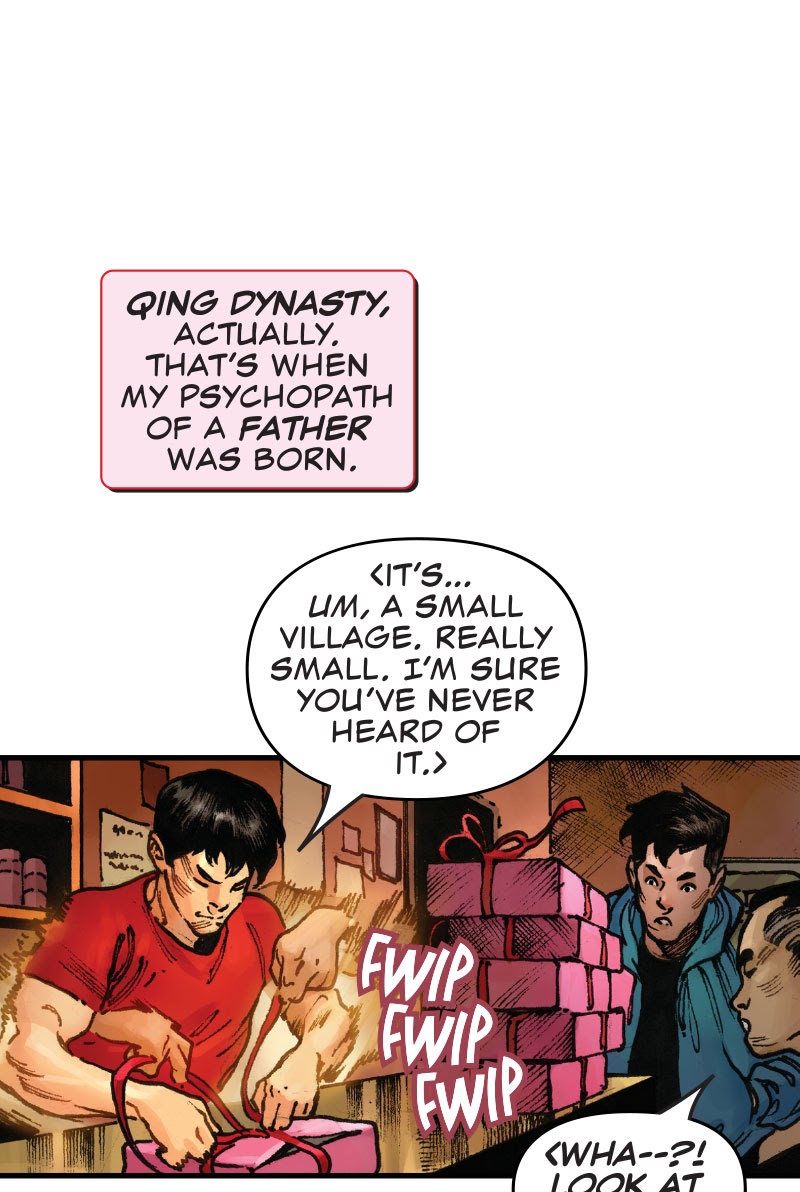Read online Shang-Chi: Brothers & Sisters Infinity Comic comic -  Issue #1 - 107