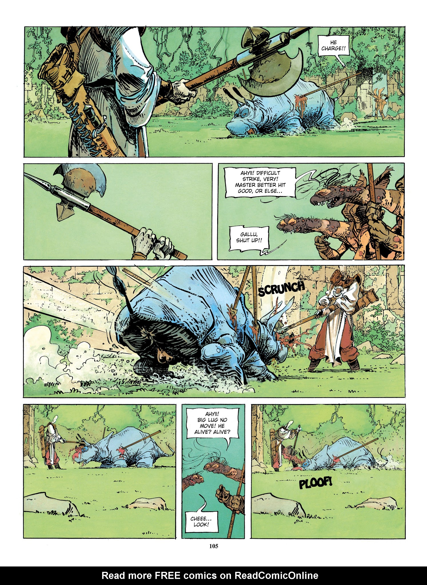 Read online The Quest for the Time Bird comic -  Issue # TPB - 106