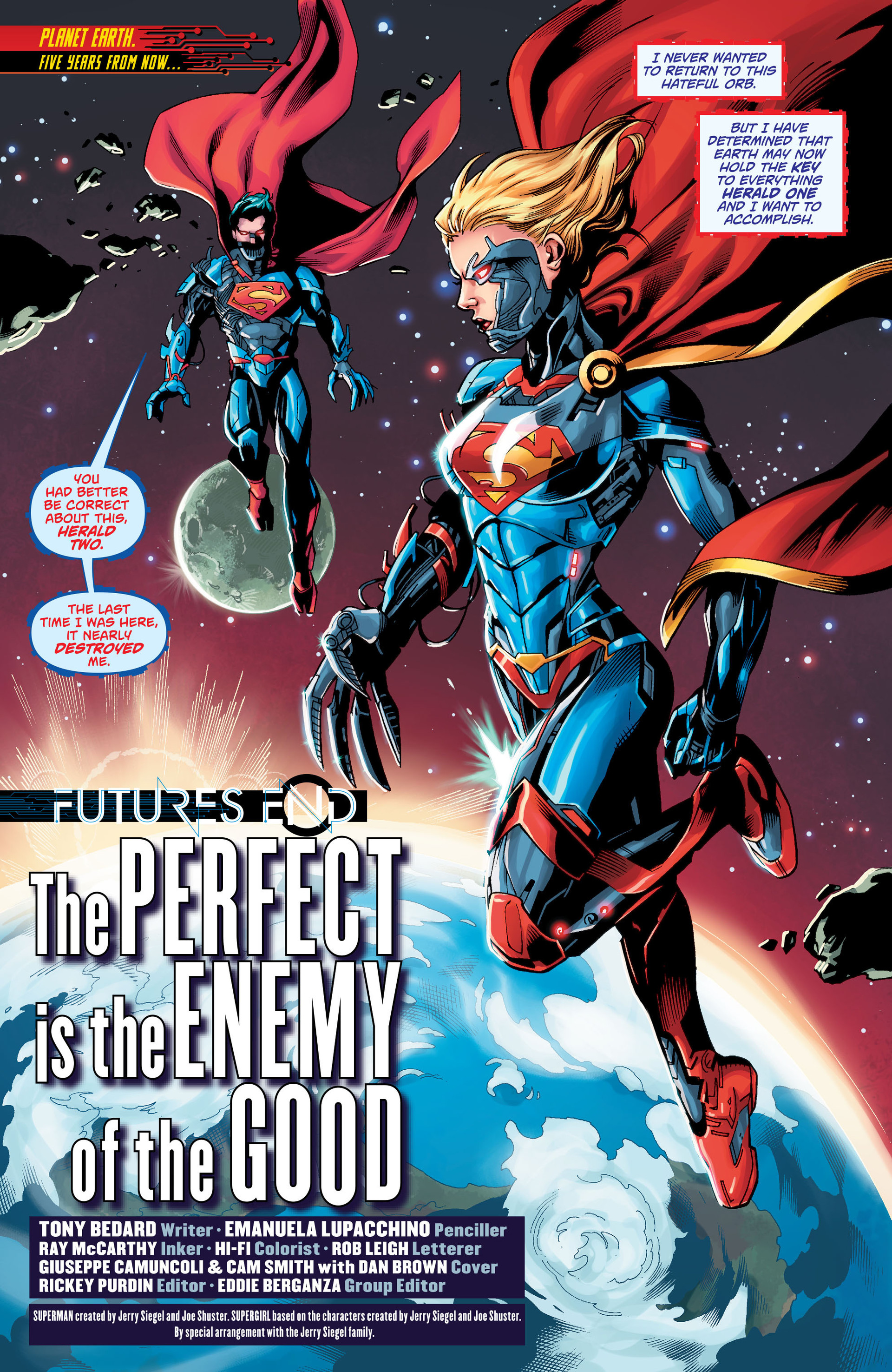 Read online Supergirl: Futures End comic -  Issue # TPB - 2