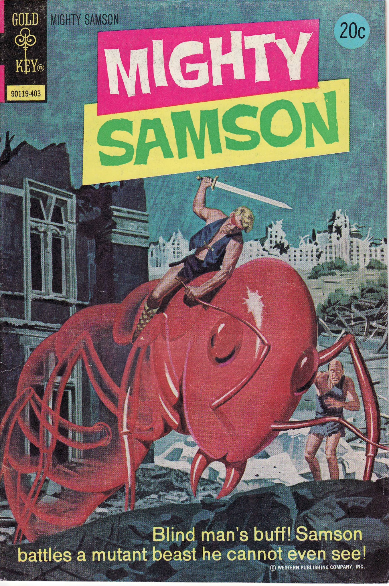 Read online Mighty Samson (1964) comic -  Issue #23 - 1