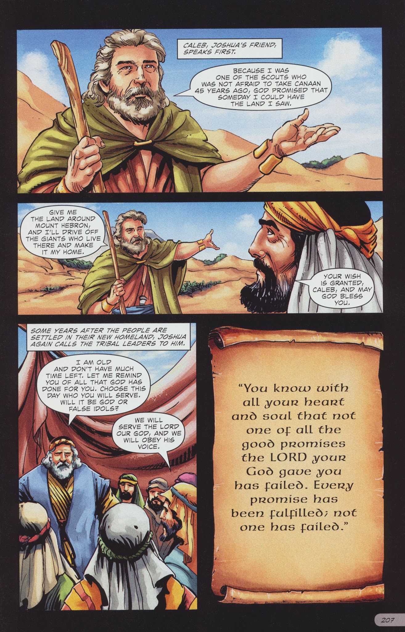Read online The Action Bible comic -  Issue # TPB 1 - 211