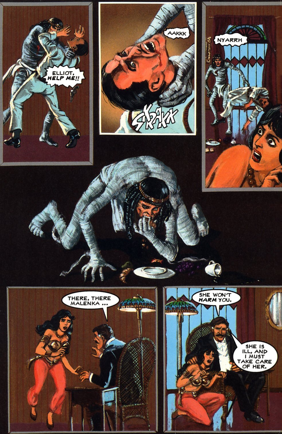 Read online Anne Rice's The Mummy or Ramses the Damned comic -  Issue #6 - 21