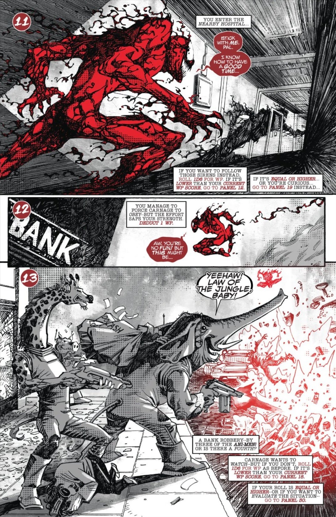 Read online Carnage: Black, White & Blood comic -  Issue #1 - 26