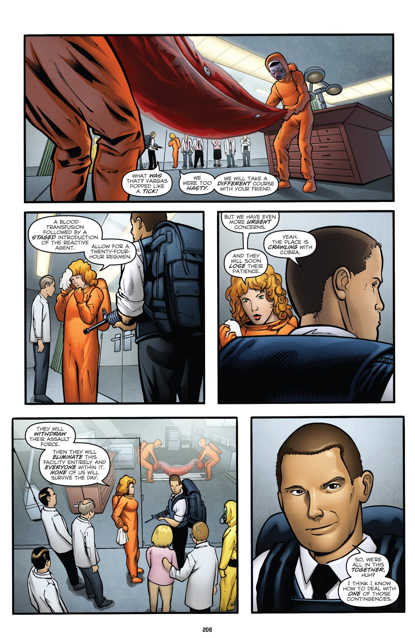 Read online G.I. Joe: The IDW Collection comic -  Issue # TPB 7 - 206