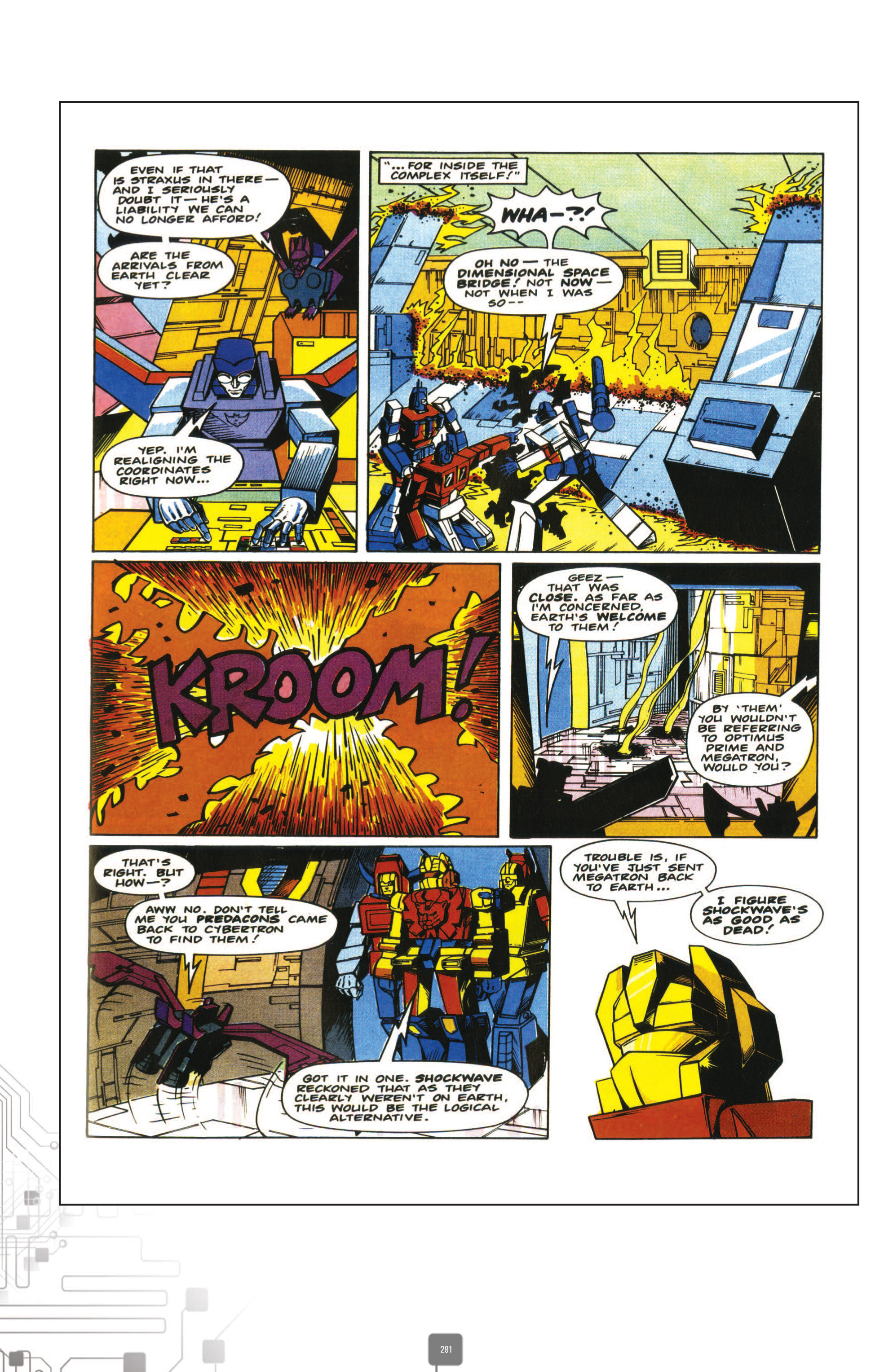 Read online The Transformers Classics UK comic -  Issue # TPB 3 - 281