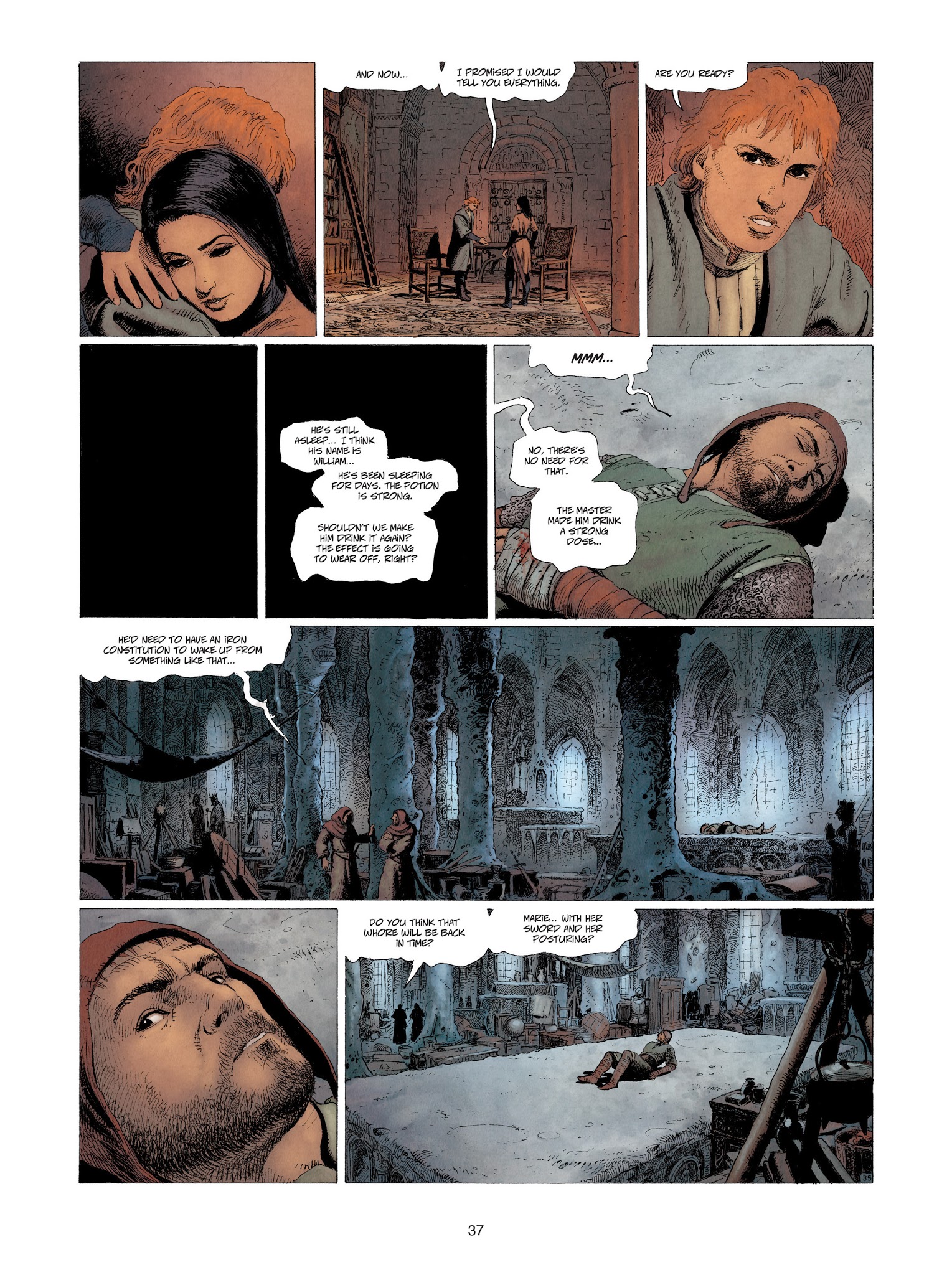 Read online Marie of the Dragons comic -  Issue #4 - 37