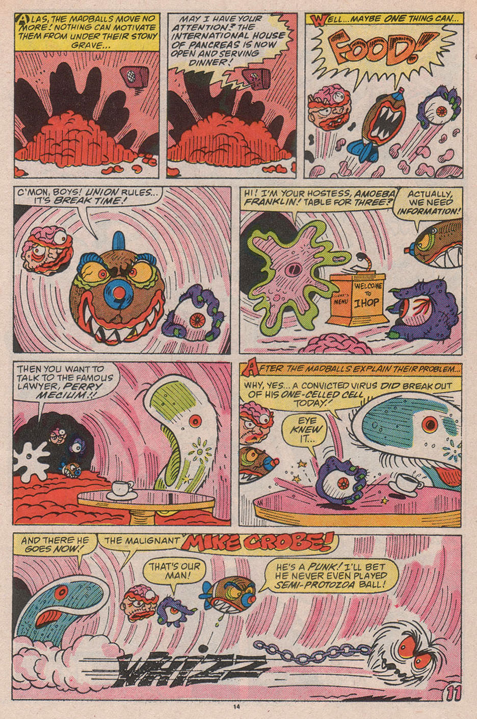 Read online Madballs comic -  Issue #10 - 12