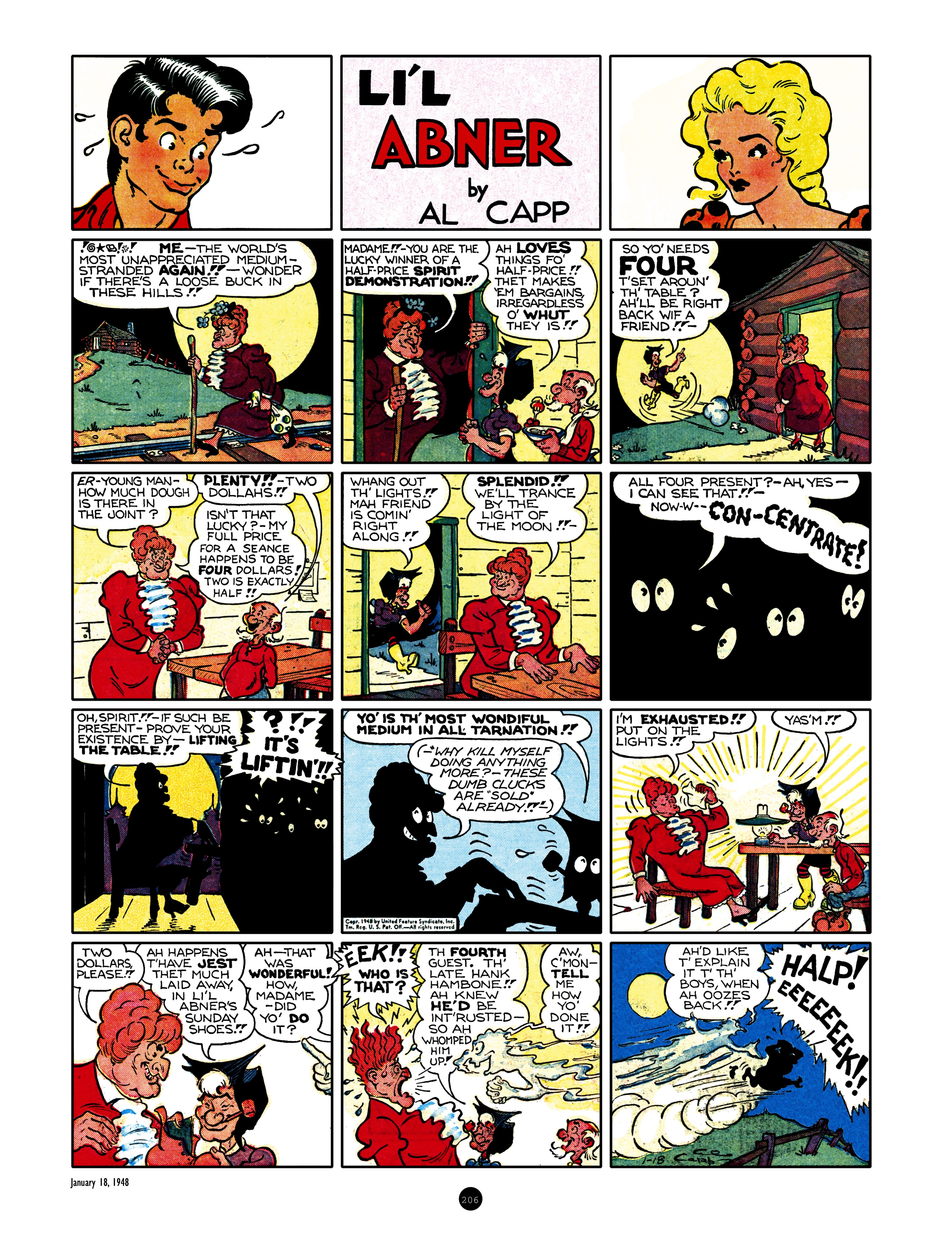 Read online Al Capp's Li'l Abner Complete Daily & Color Sunday Comics comic -  Issue # TPB 7 (Part 3) - 7