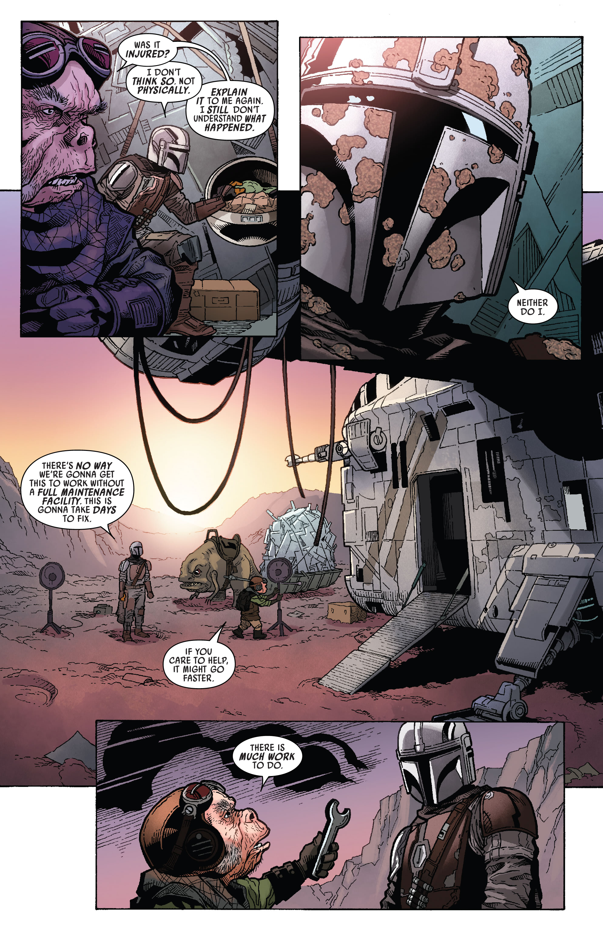 Read online Star Wars: The Mandalorian comic -  Issue #2 - 29