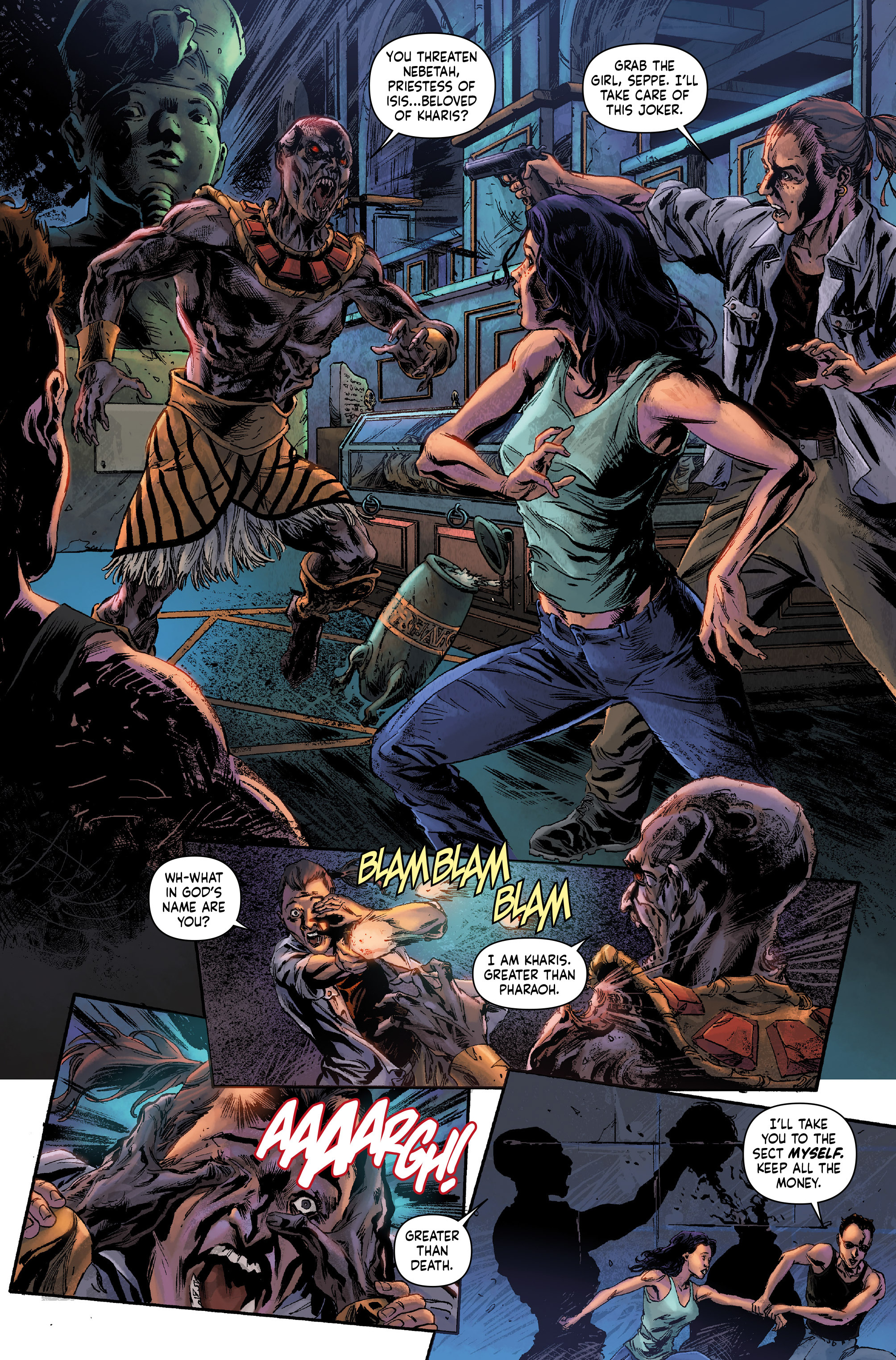 Read online The Mummy comic -  Issue #4 - 24