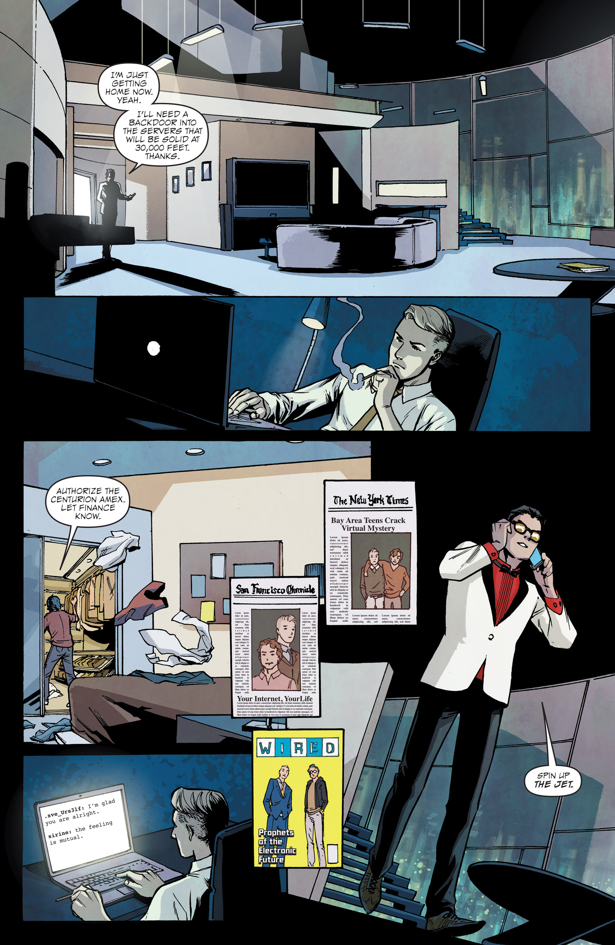 Read online Hacktivist comic -  Issue #1 - 19