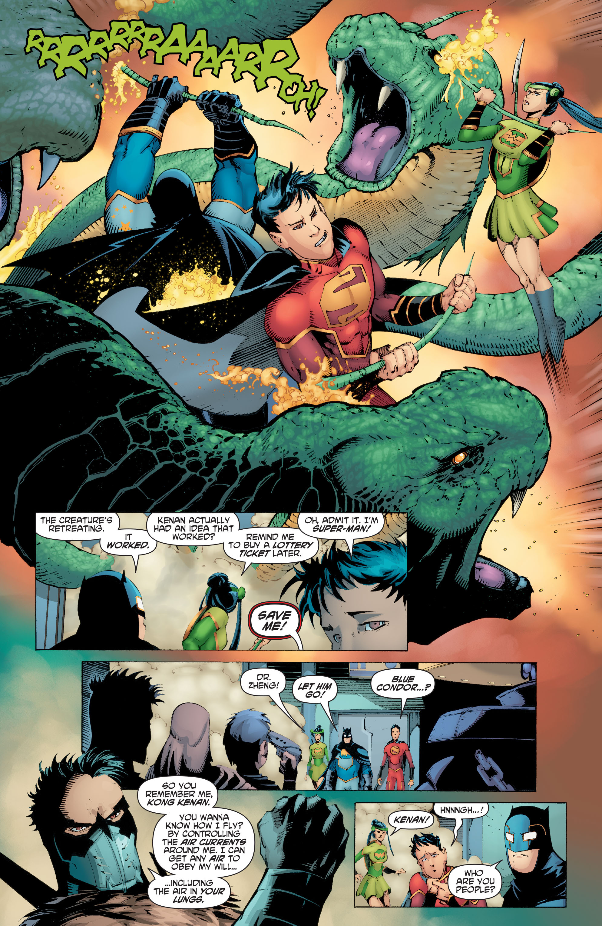 Read online New Super-Man comic -  Issue #3 - 21