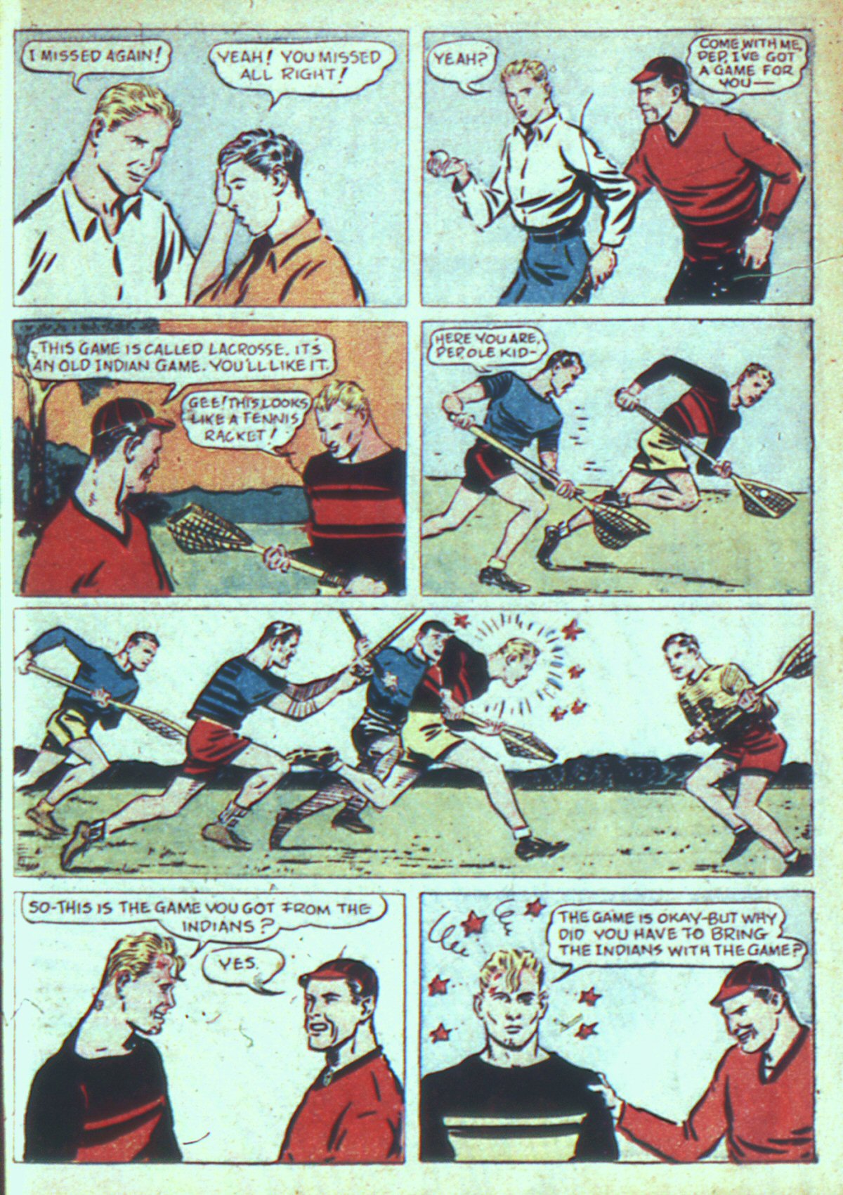 Read online More Fun Comics comic -  Issue #21 - 55