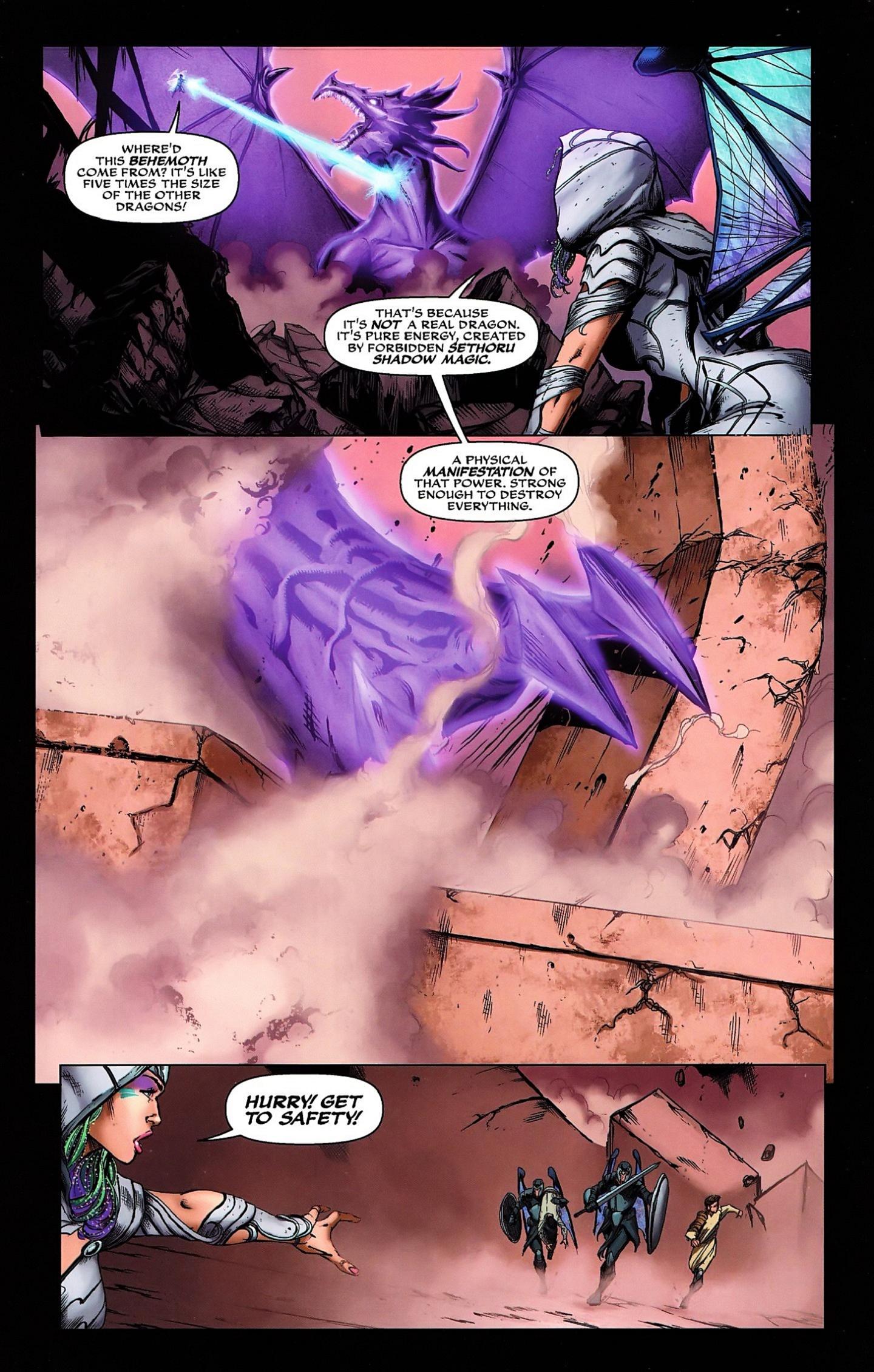 Read online Michael Turner's Soulfire (2011) comic -  Issue #7 - 10