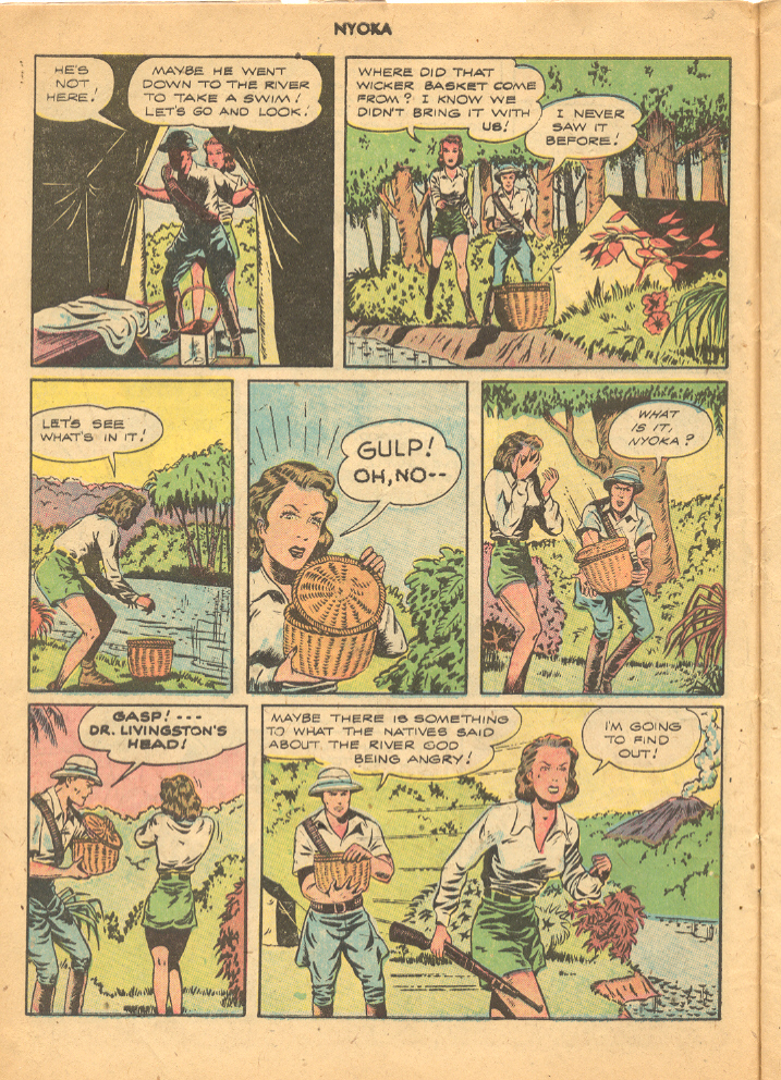 Read online Nyoka the Jungle Girl (1945) comic -  Issue #20 - 6