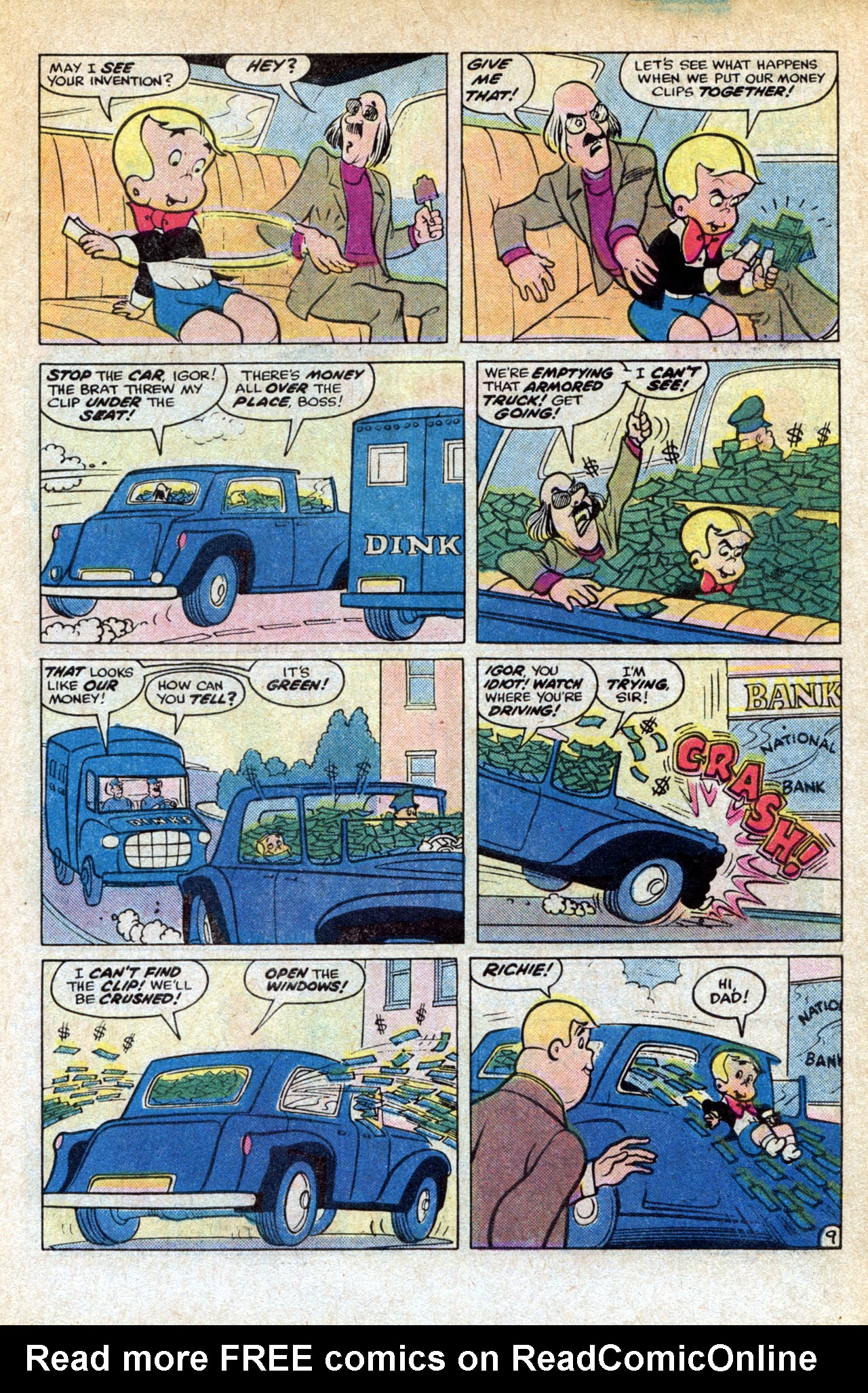 Read online Richie Rich Zillionz comic -  Issue #28 - 31