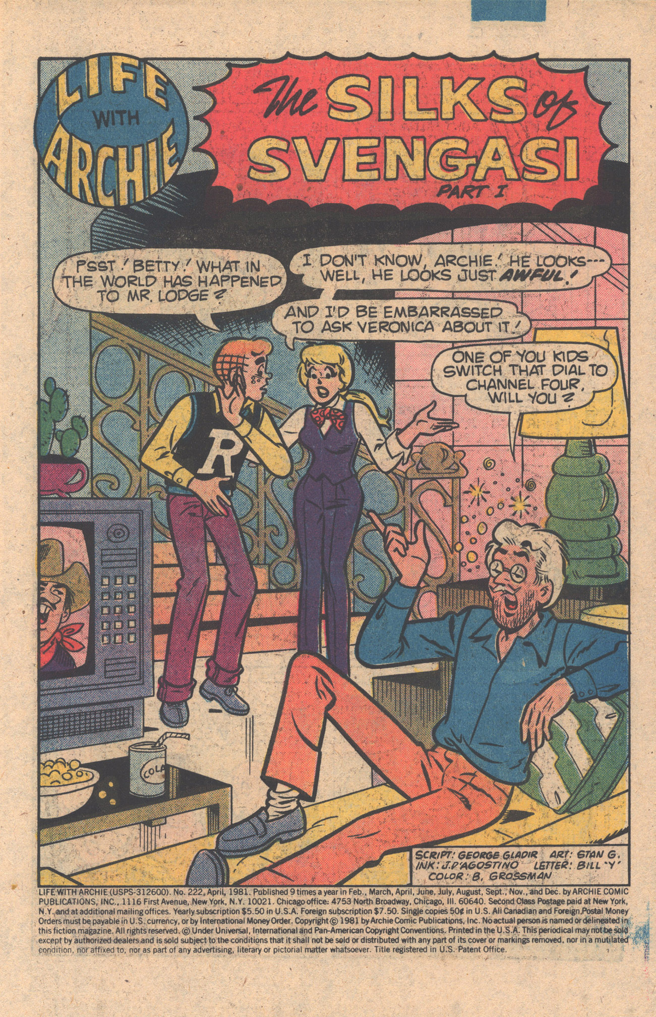 Read online Life With Archie (1958) comic -  Issue #222 - 3