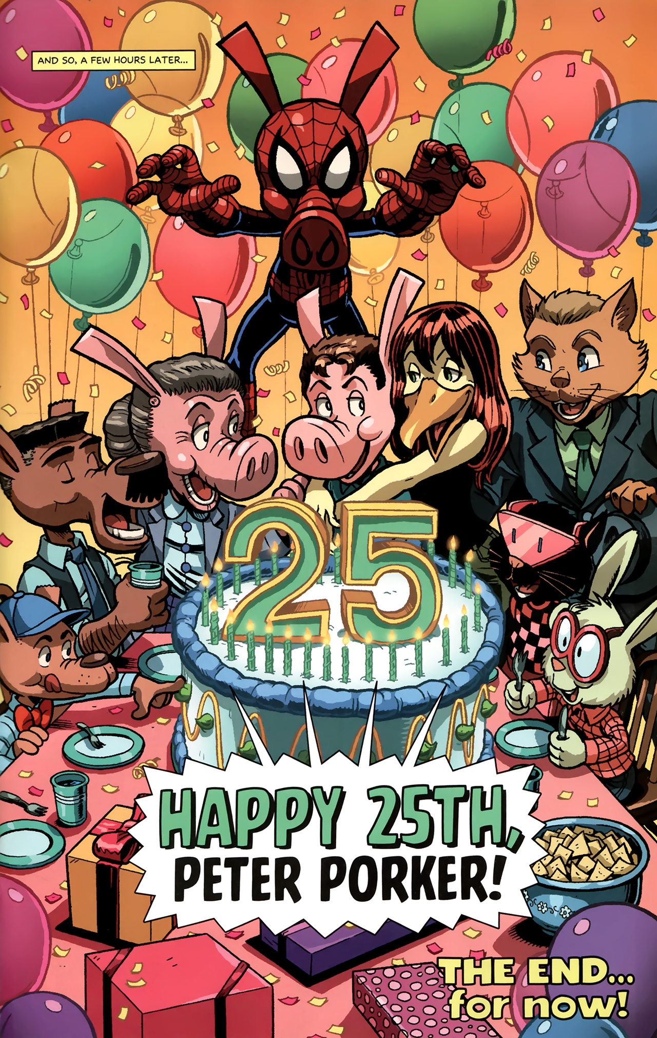 Read online Spider-Ham 25th Anniversary Special comic -  Issue # Full - 18