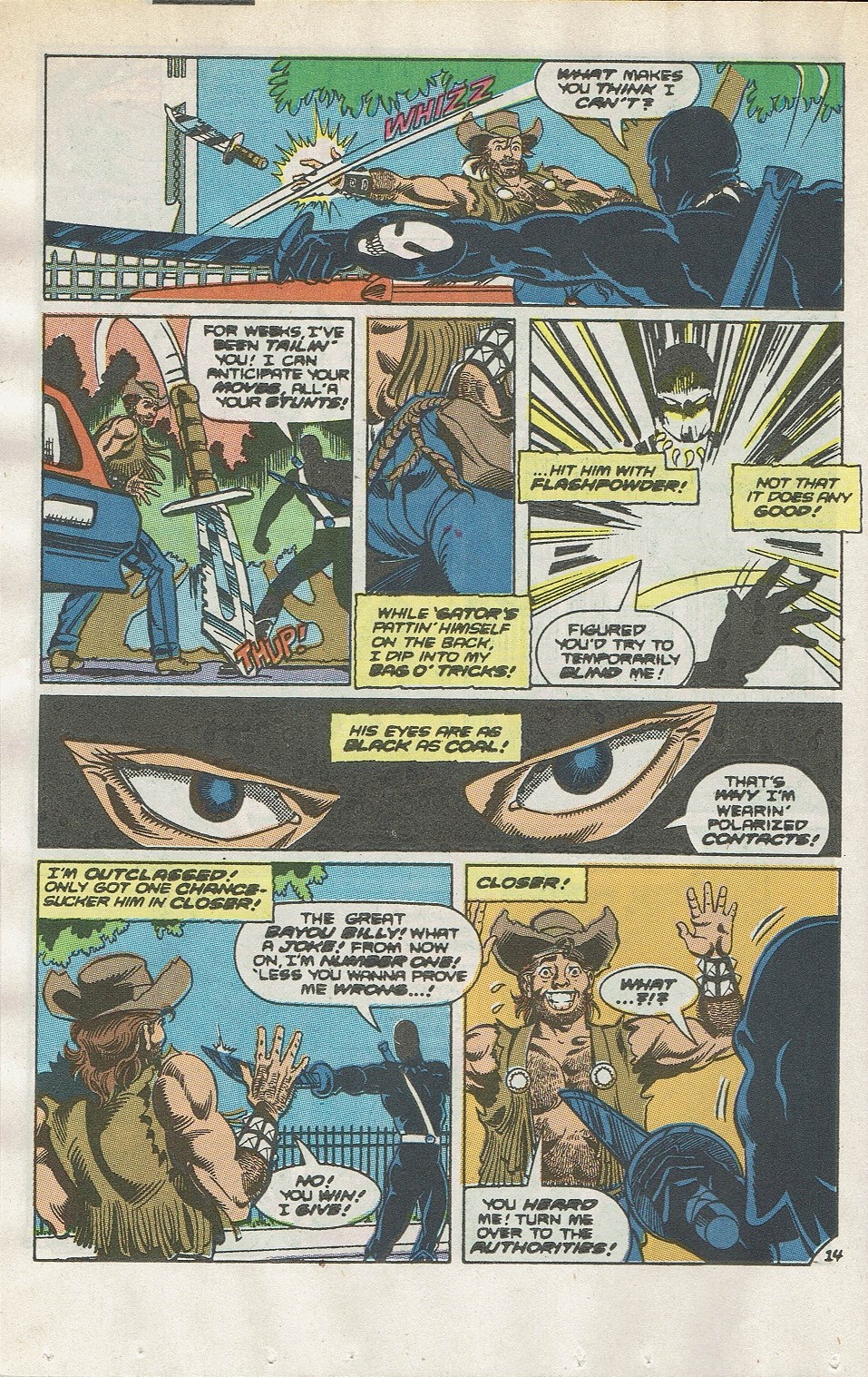 Read online The Adventures of Bayou Billy comic -  Issue #5 - 16