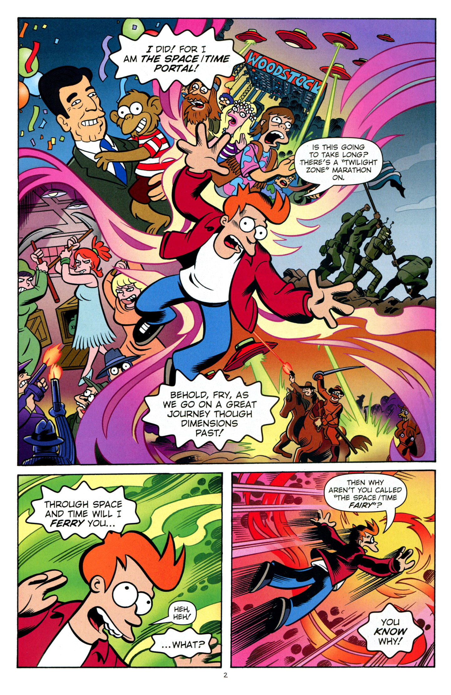 Read online Futurama Comics comic -  Issue #57 - 3