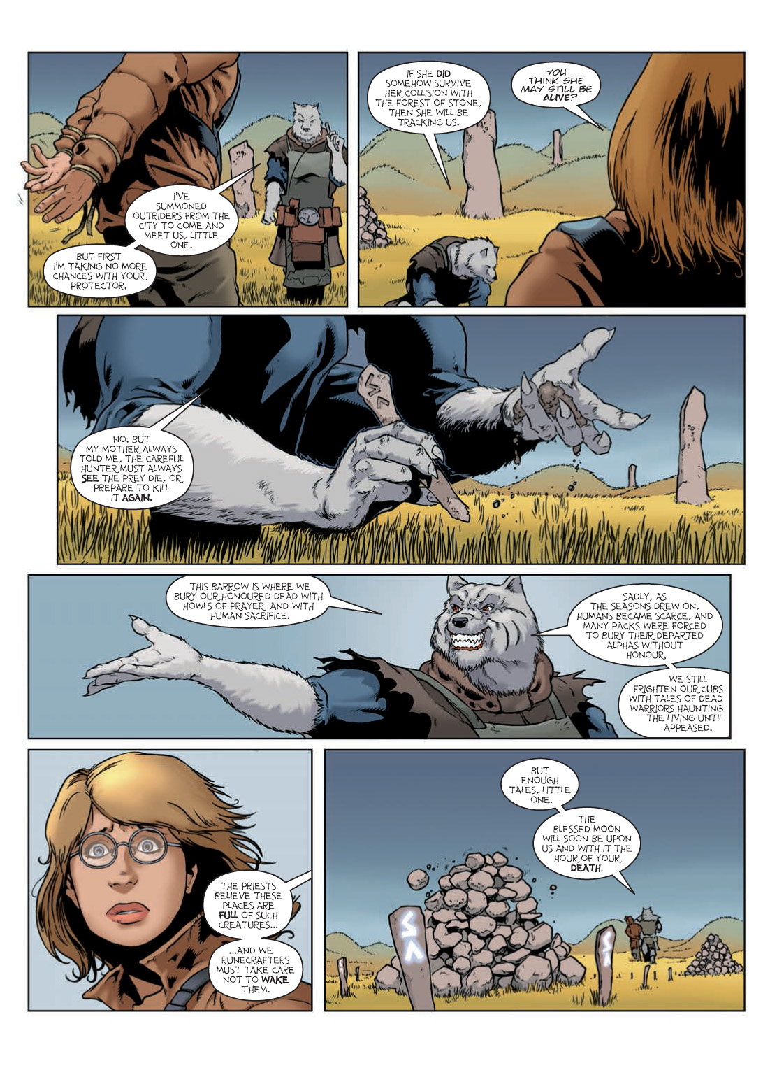 Read online Age of the Wolf comic -  Issue # TPB - 135