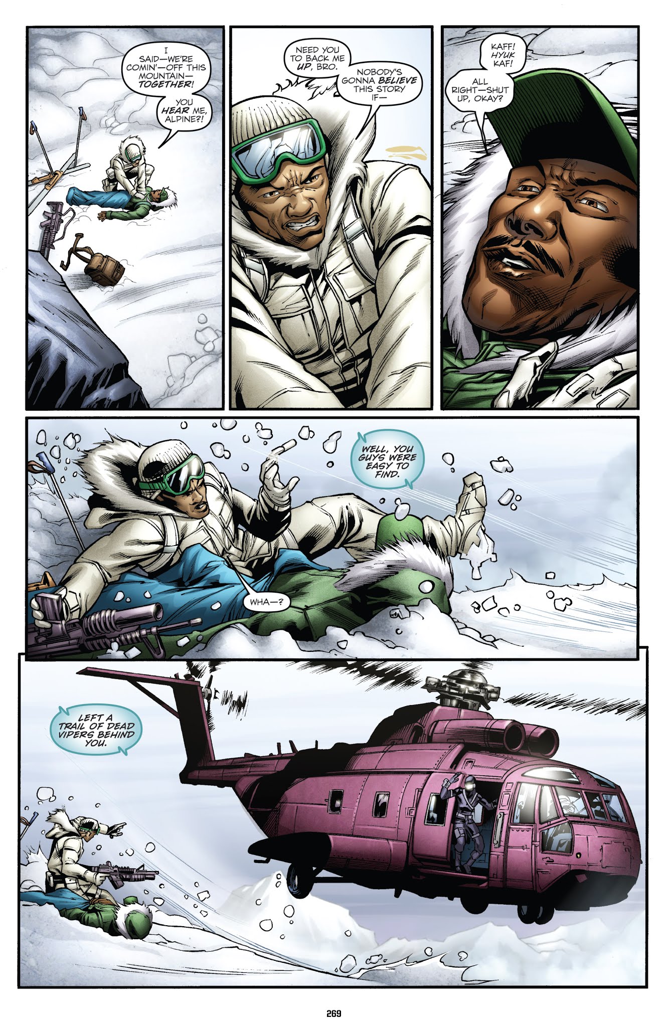 Read online G.I. Joe: The IDW Collection comic -  Issue # TPB 6 - 266