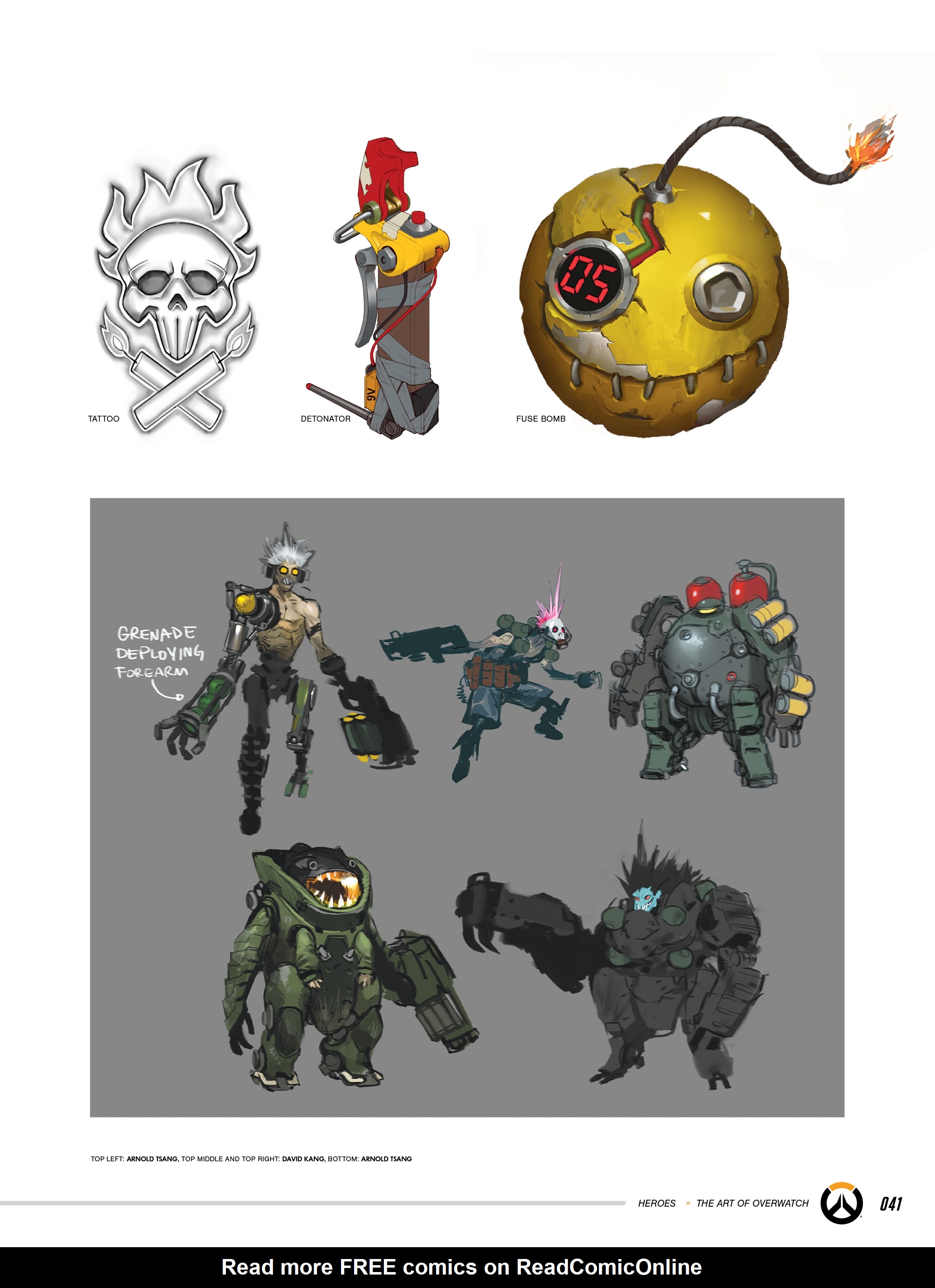 Read online The Art of Overwatch comic -  Issue # TPB (Part 1) - 38