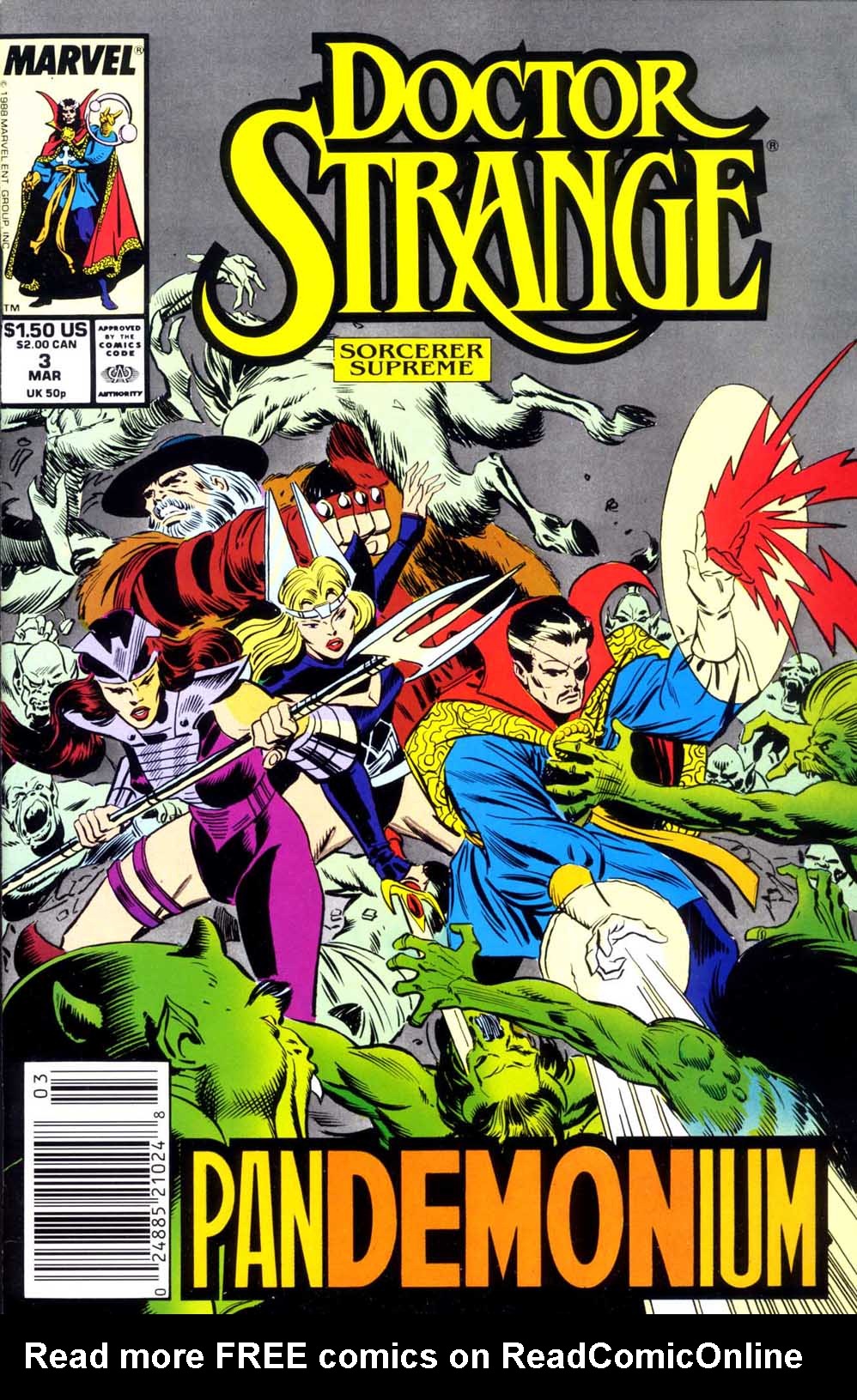 Read online Doctor Strange: Sorcerer Supreme comic -  Issue #3 - 1