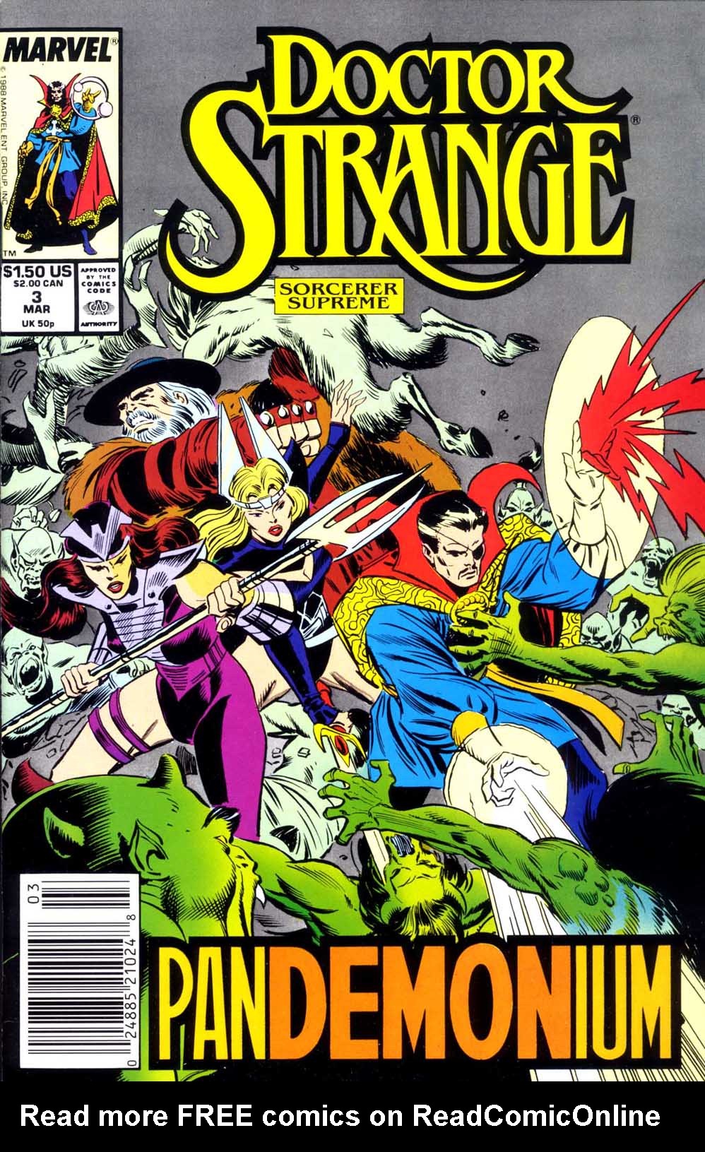 Read online Doctor Strange: Sorcerer Supreme comic -  Issue #3 - 1