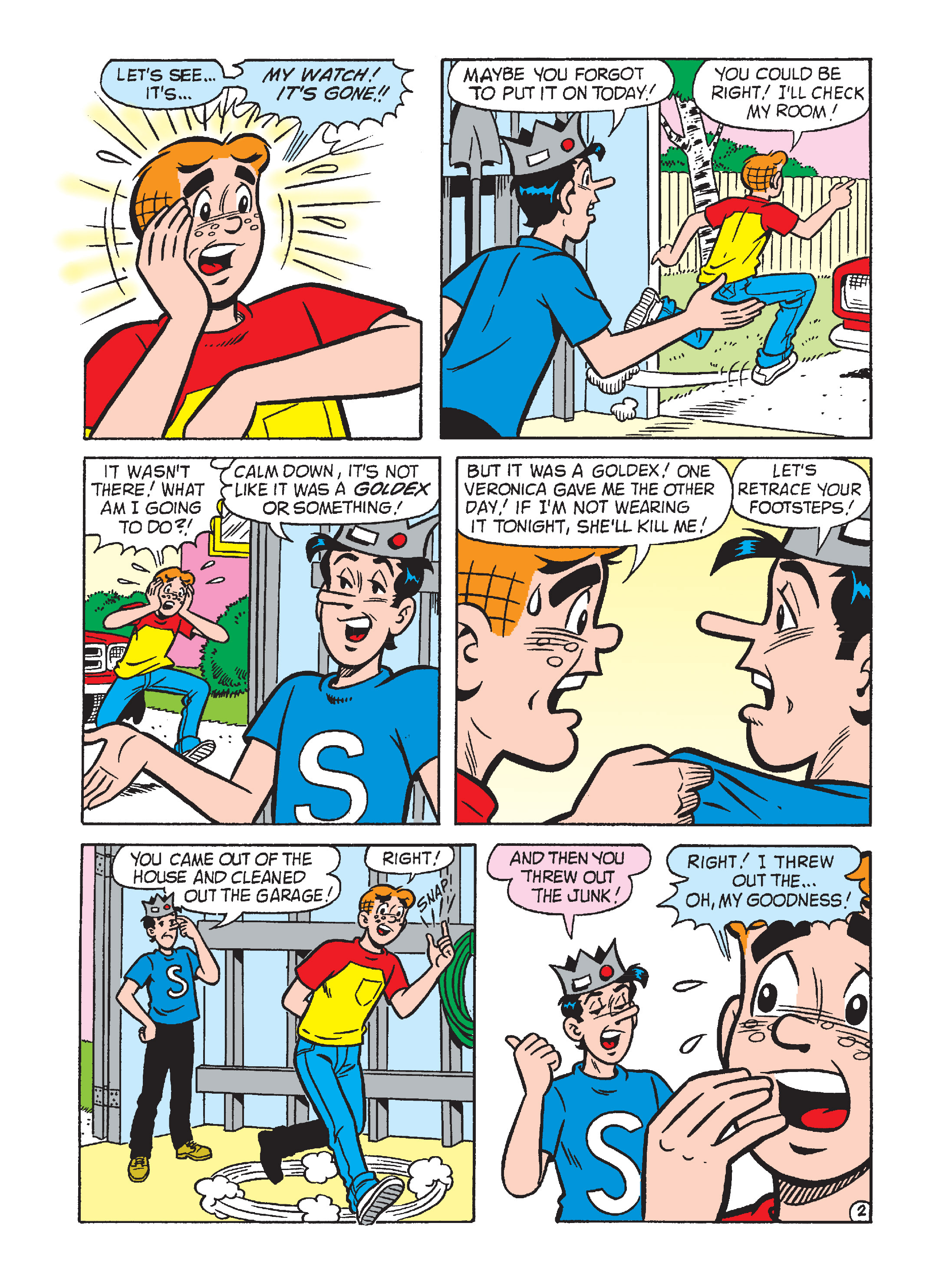 Read online Jughead and Archie Double Digest comic -  Issue #5 - 166