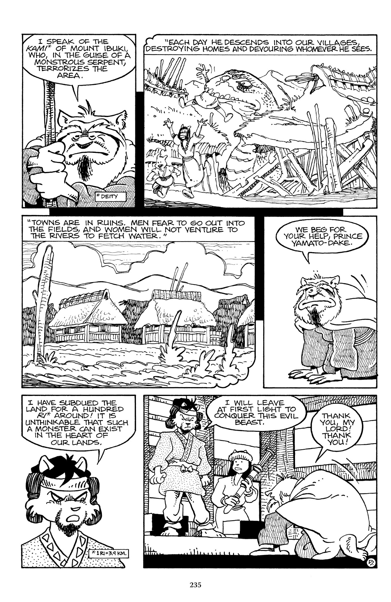 Read online The Usagi Yojimbo Saga comic -  Issue # TPB 3 - 232