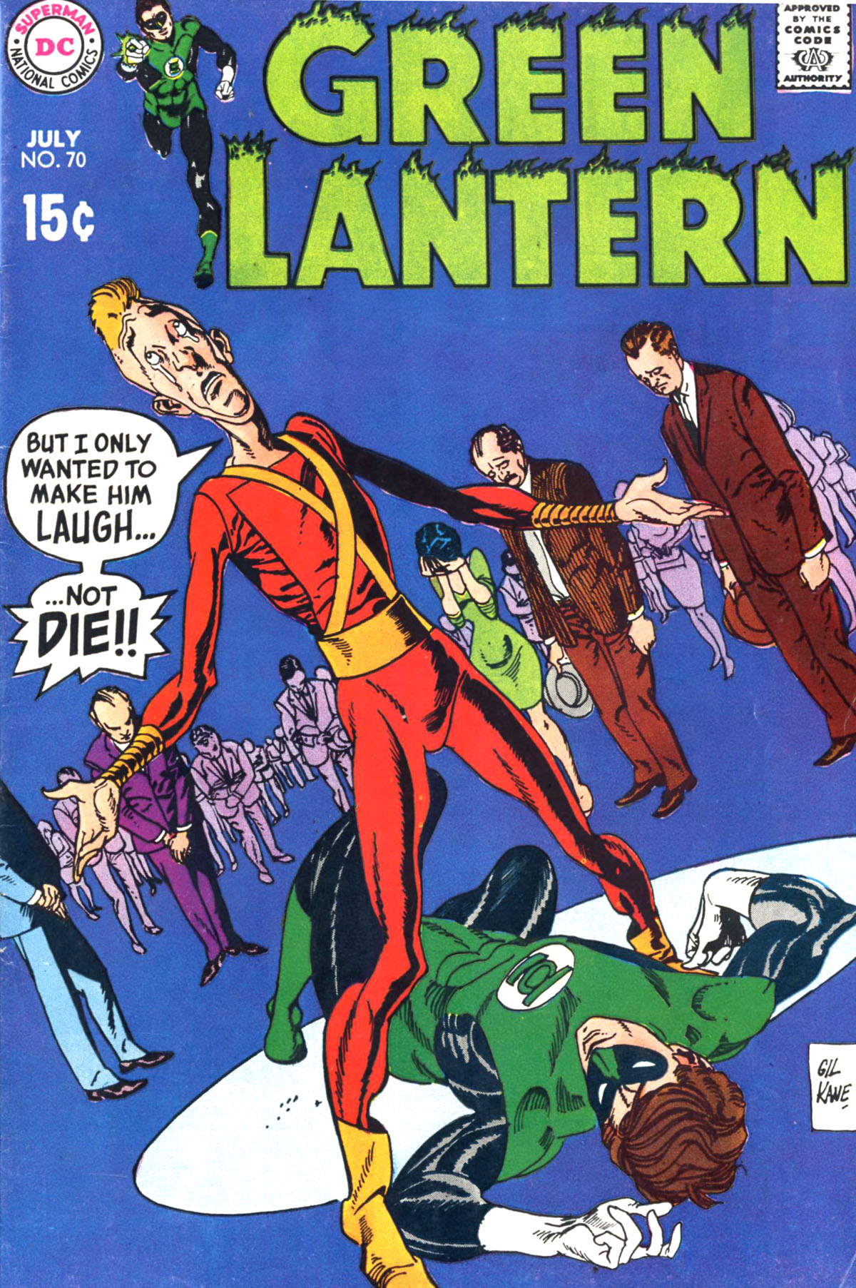 Read online Green Lantern (1960) comic -  Issue #70 - 1