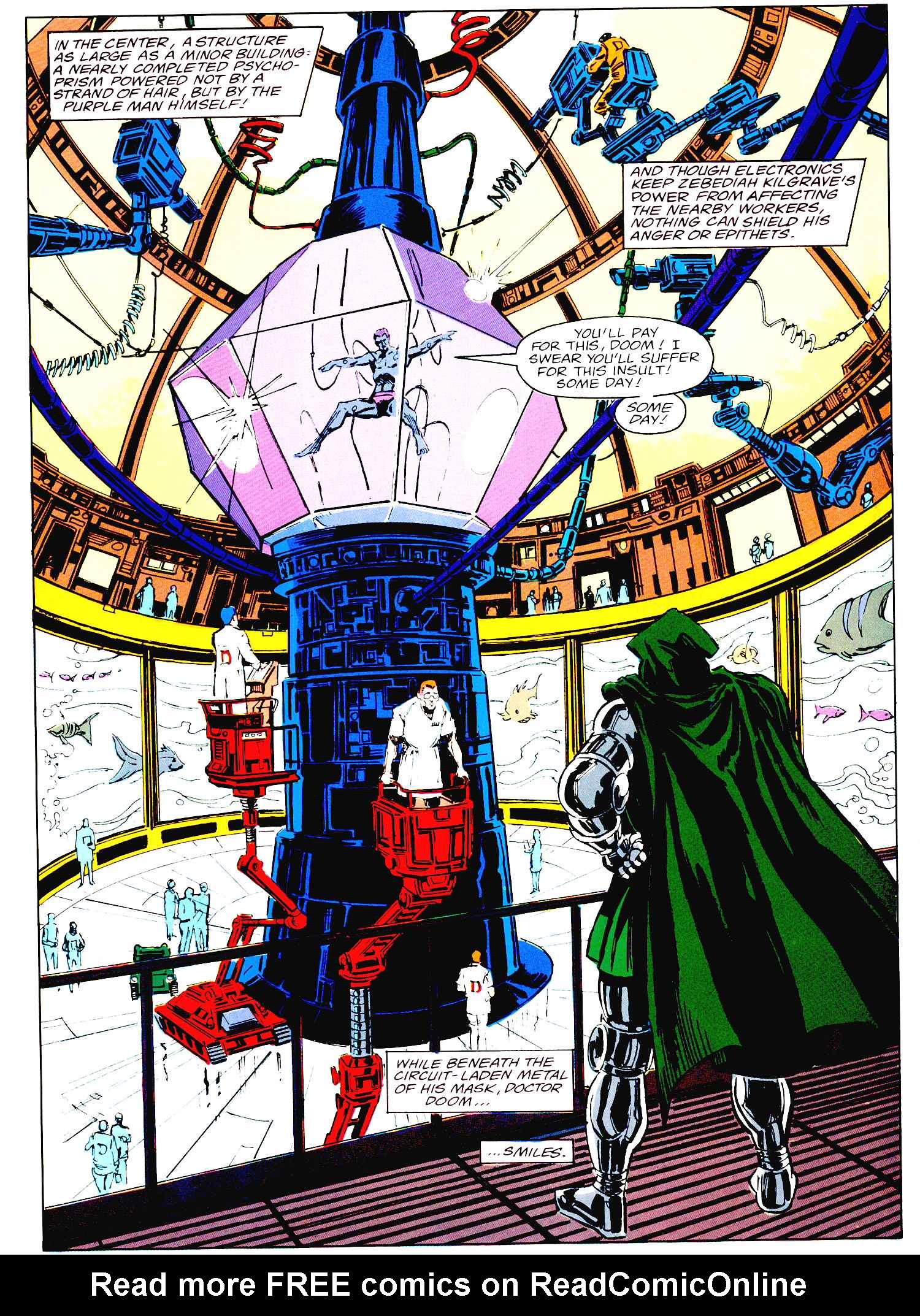 Read online Marvel Graphic Novel comic -  Issue #27 - Avengers - Emperor Doom - 17
