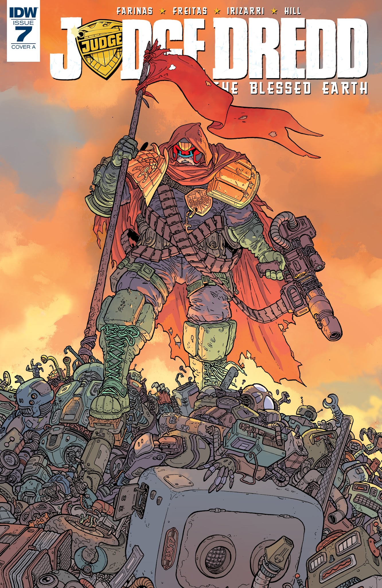 Read online Judge Dredd: The Blessed Earth comic -  Issue #7 - 1