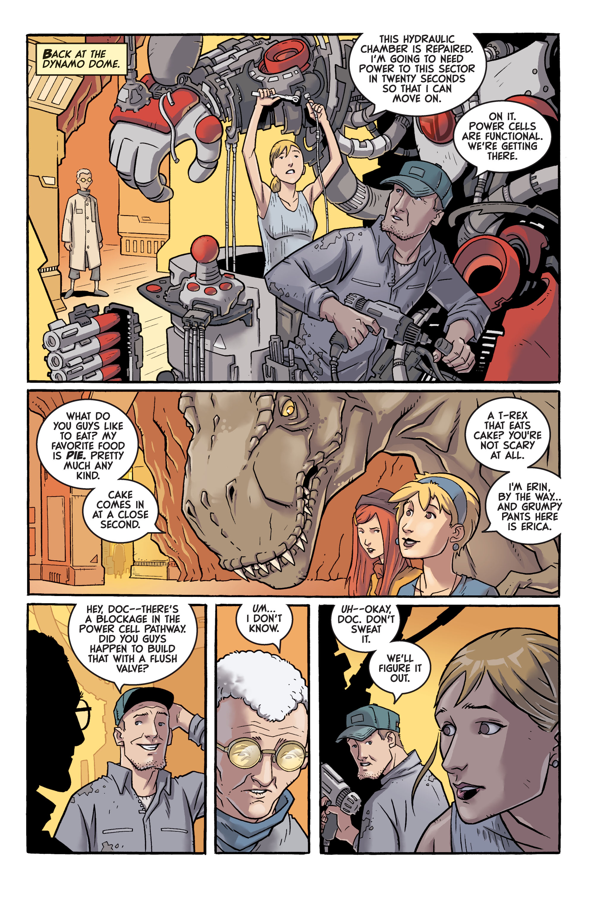 Read online Super Dinosaur (2011) comic -  Issue #1 - 22