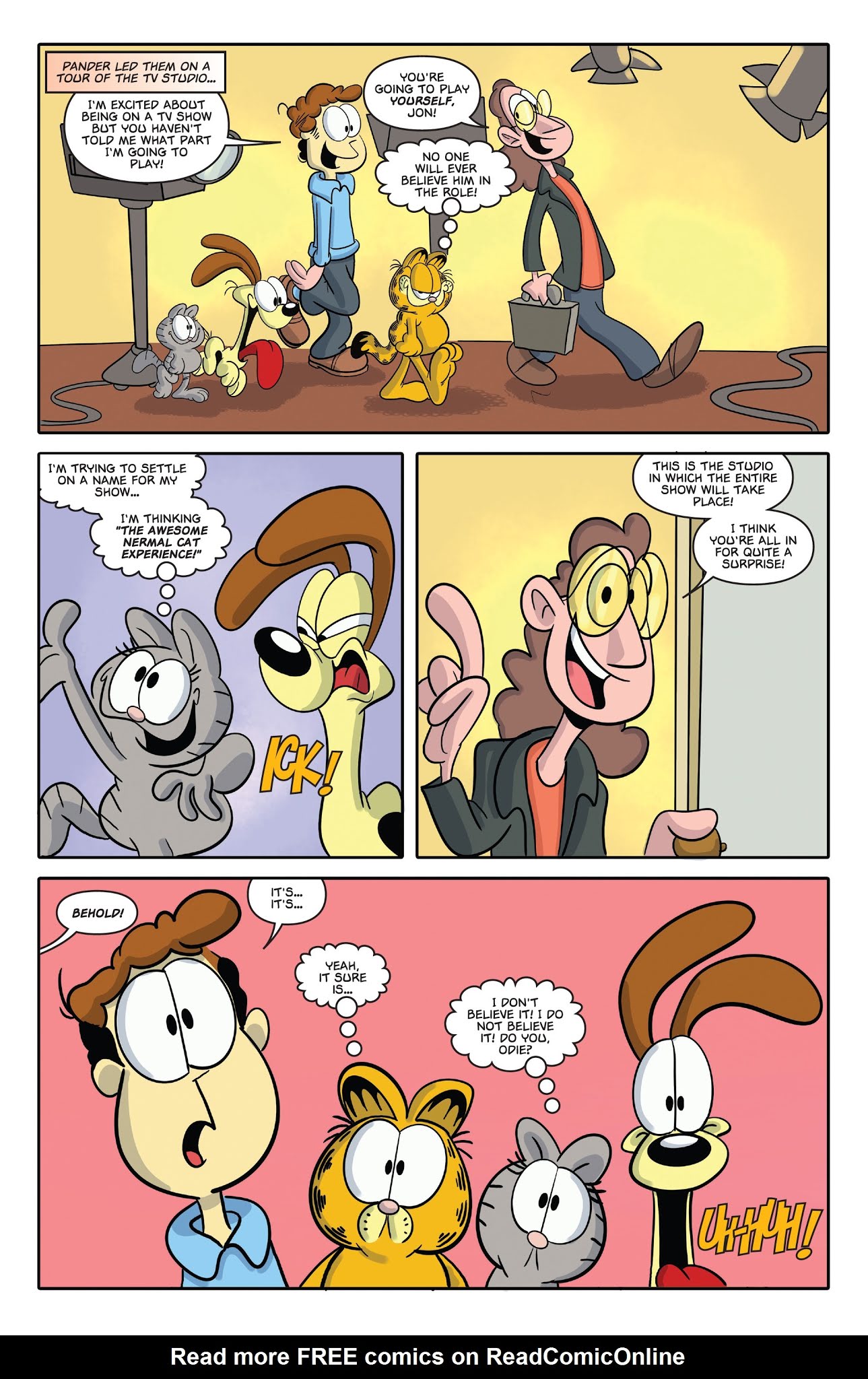 Read online Garfield 2018 TV Or Not TV? comic -  Issue # Full - 10