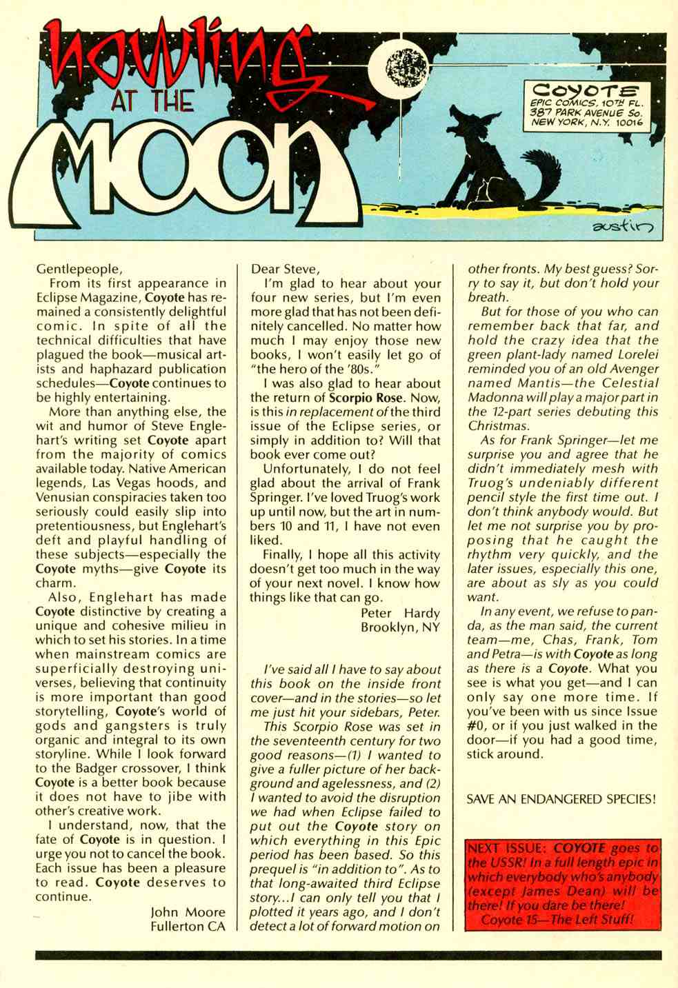 Read online Coyote comic -  Issue #14 - 21