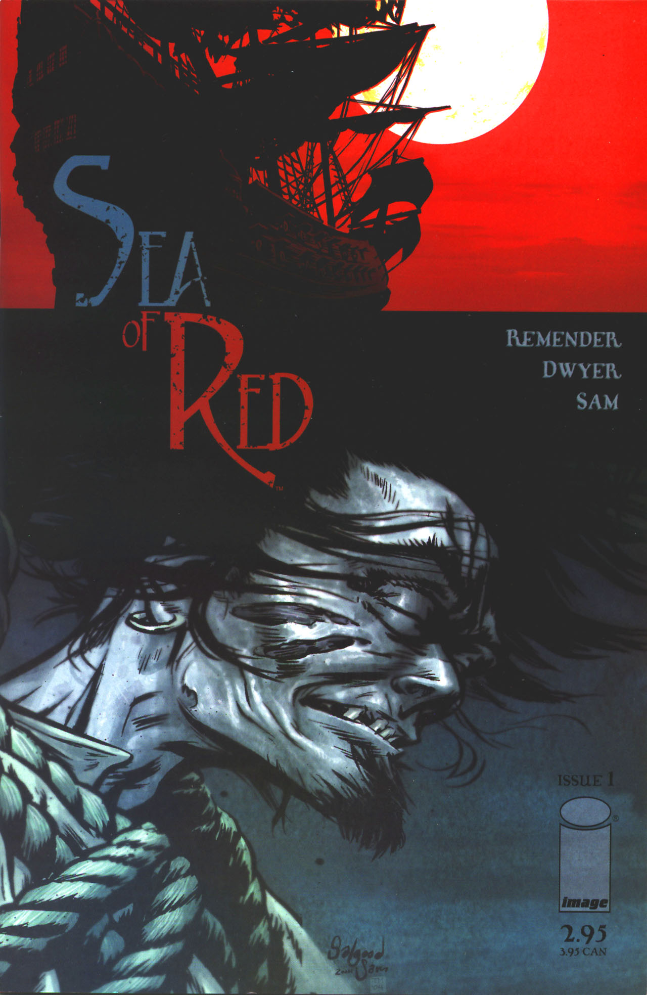 Read online Sea of Red comic -  Issue #1 - 1