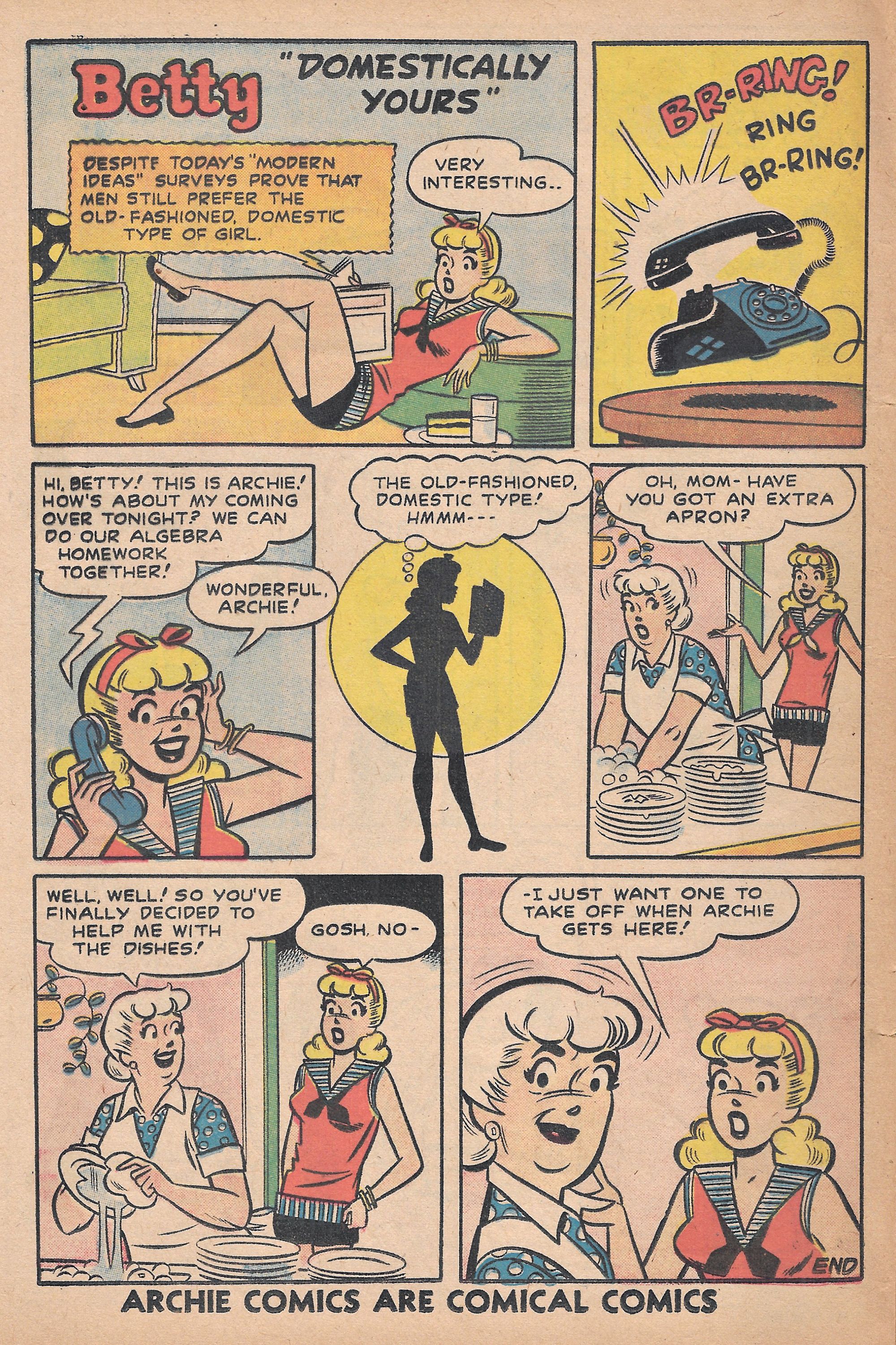 Read online Archie's Joke Book Magazine comic -  Issue #38 - 4