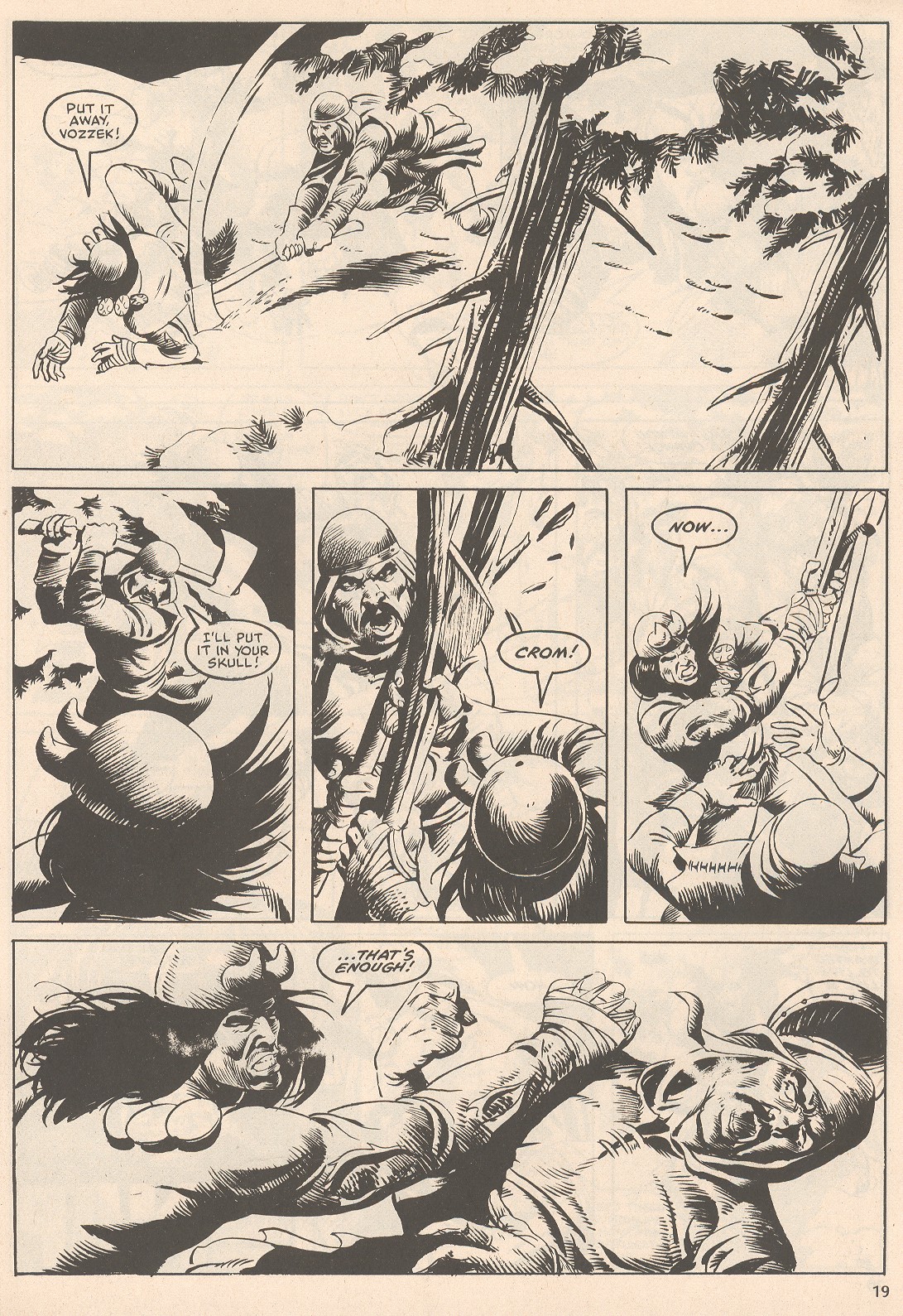 Read online The Savage Sword Of Conan comic -  Issue #105 - 19