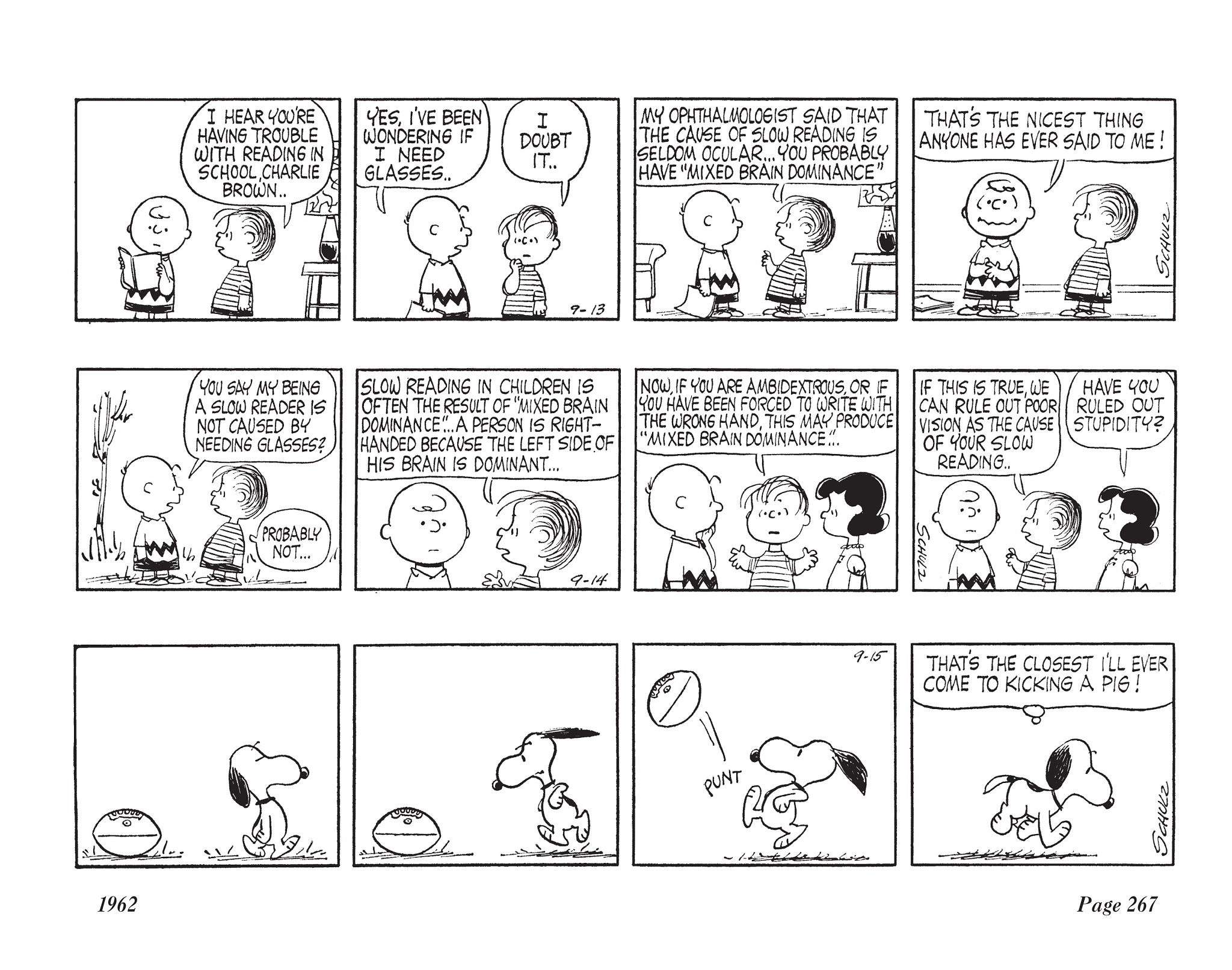 Read online The Complete Peanuts comic -  Issue # TPB 6 - 282