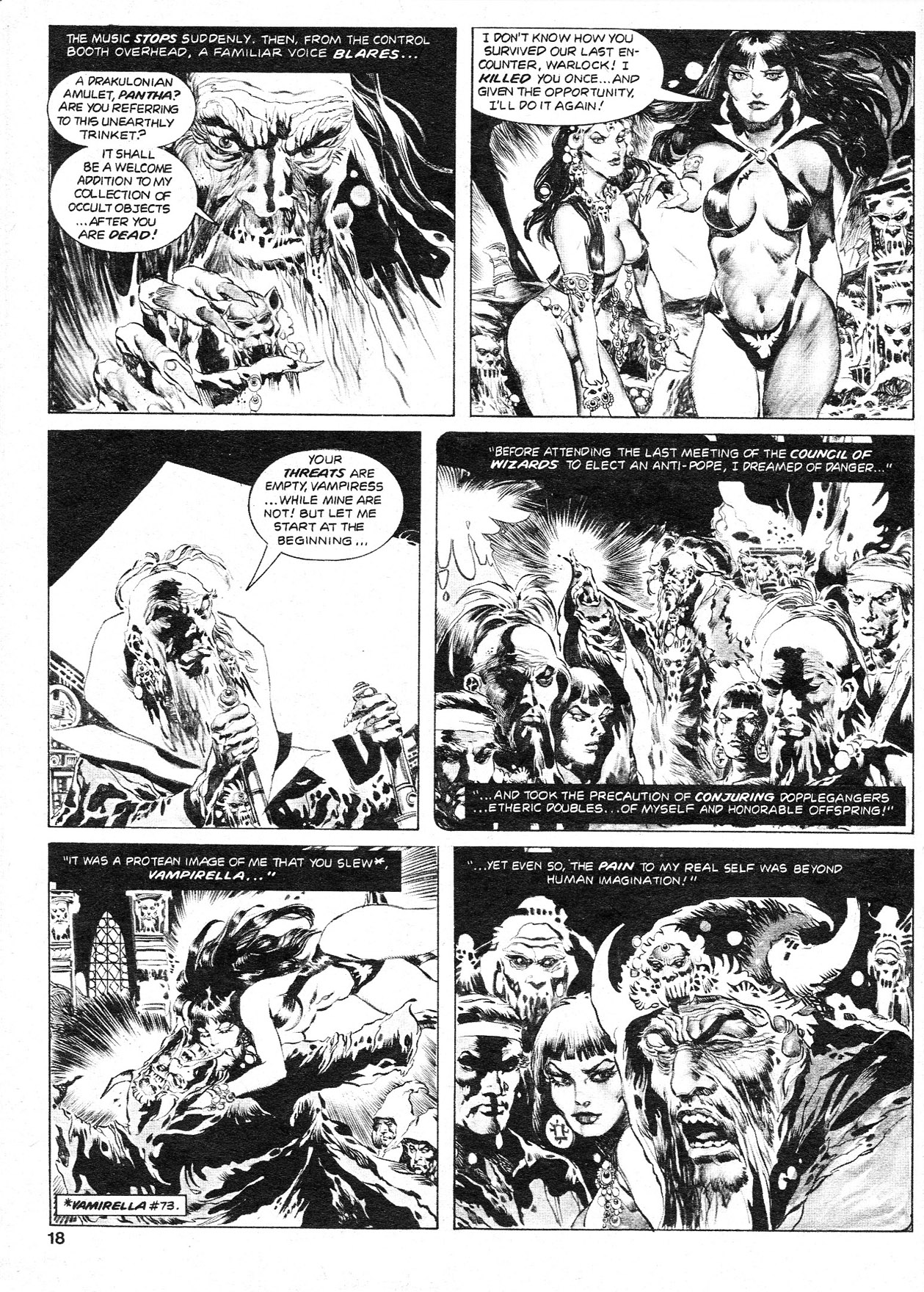 Read online Vampirella (1969) comic -  Issue #86 - 18