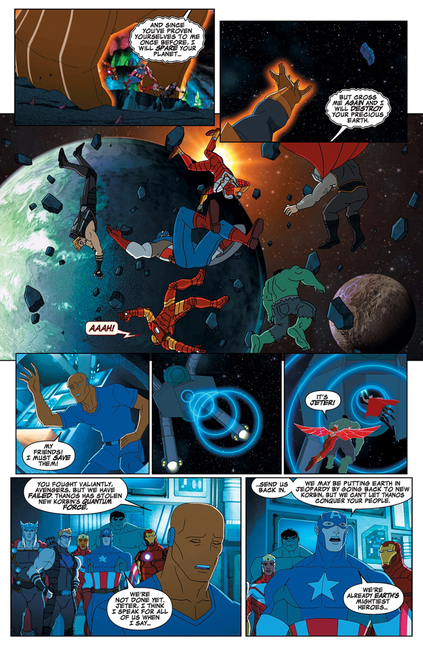 Read online Marvel Universe Avengers Assemble Season 2 comic -  Issue #15 - 21