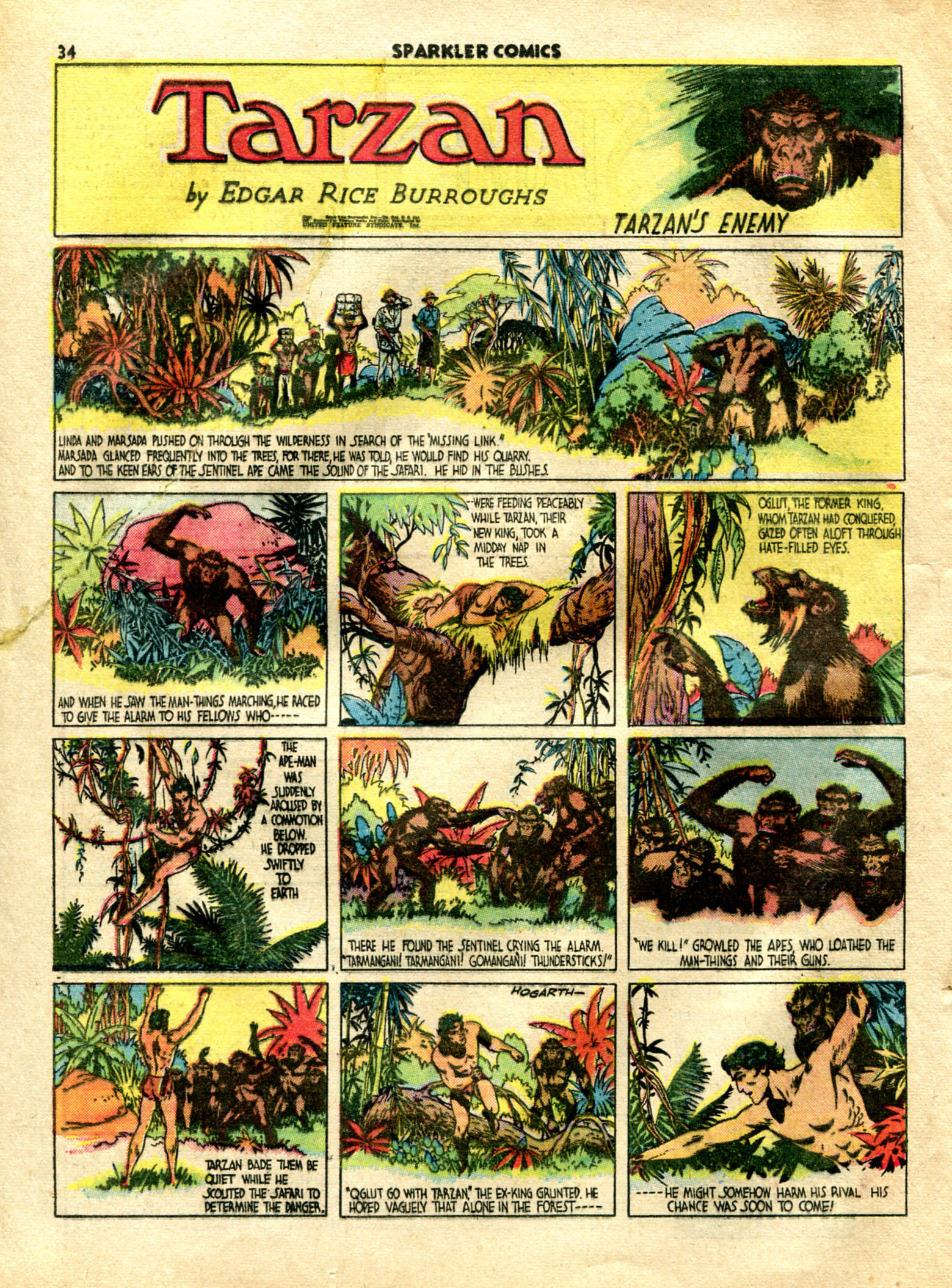 Read online Sparkler Comics comic -  Issue #13 - 36