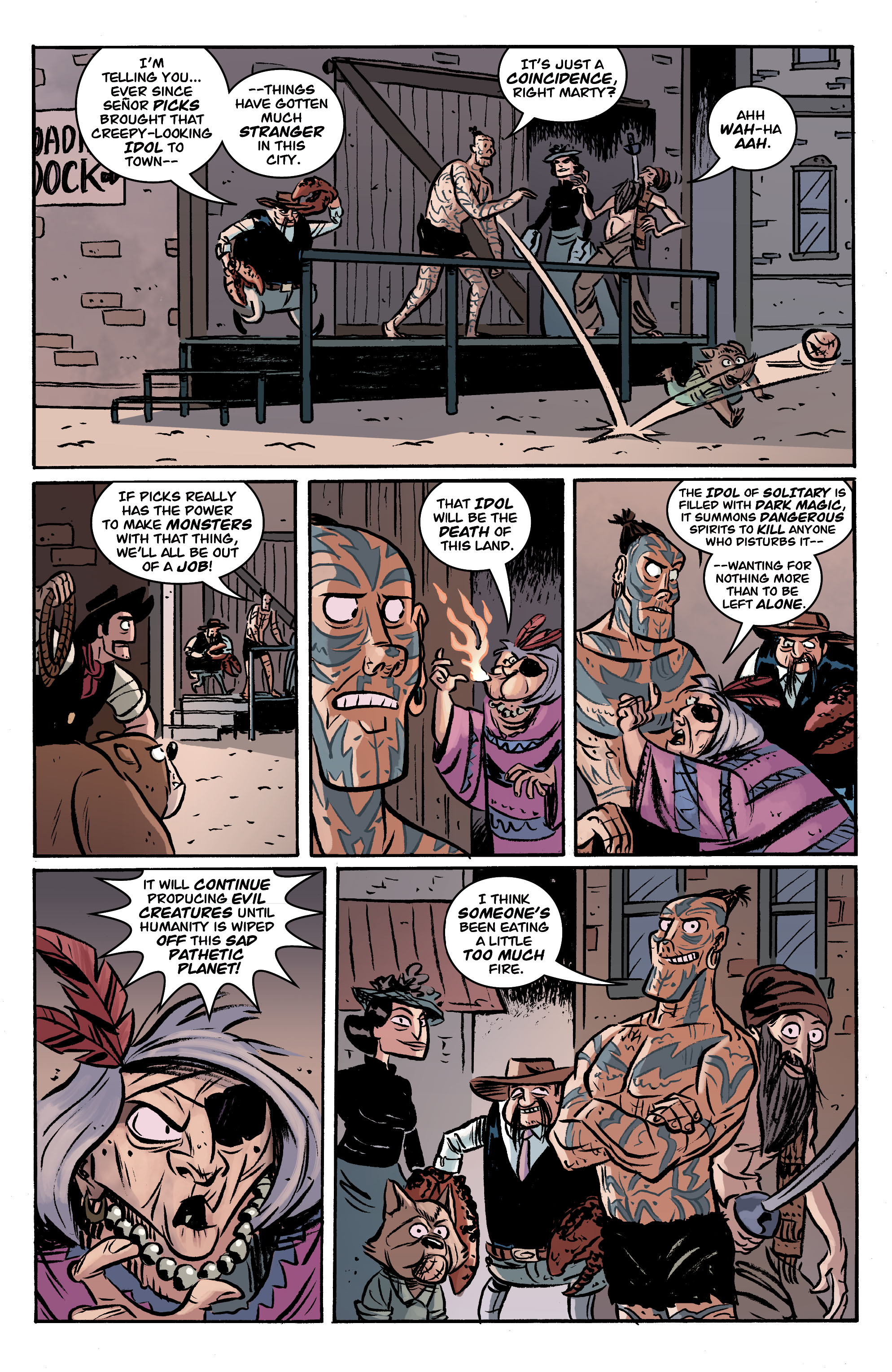 Read online Reed Gunther comic -  Issue #5 - 5