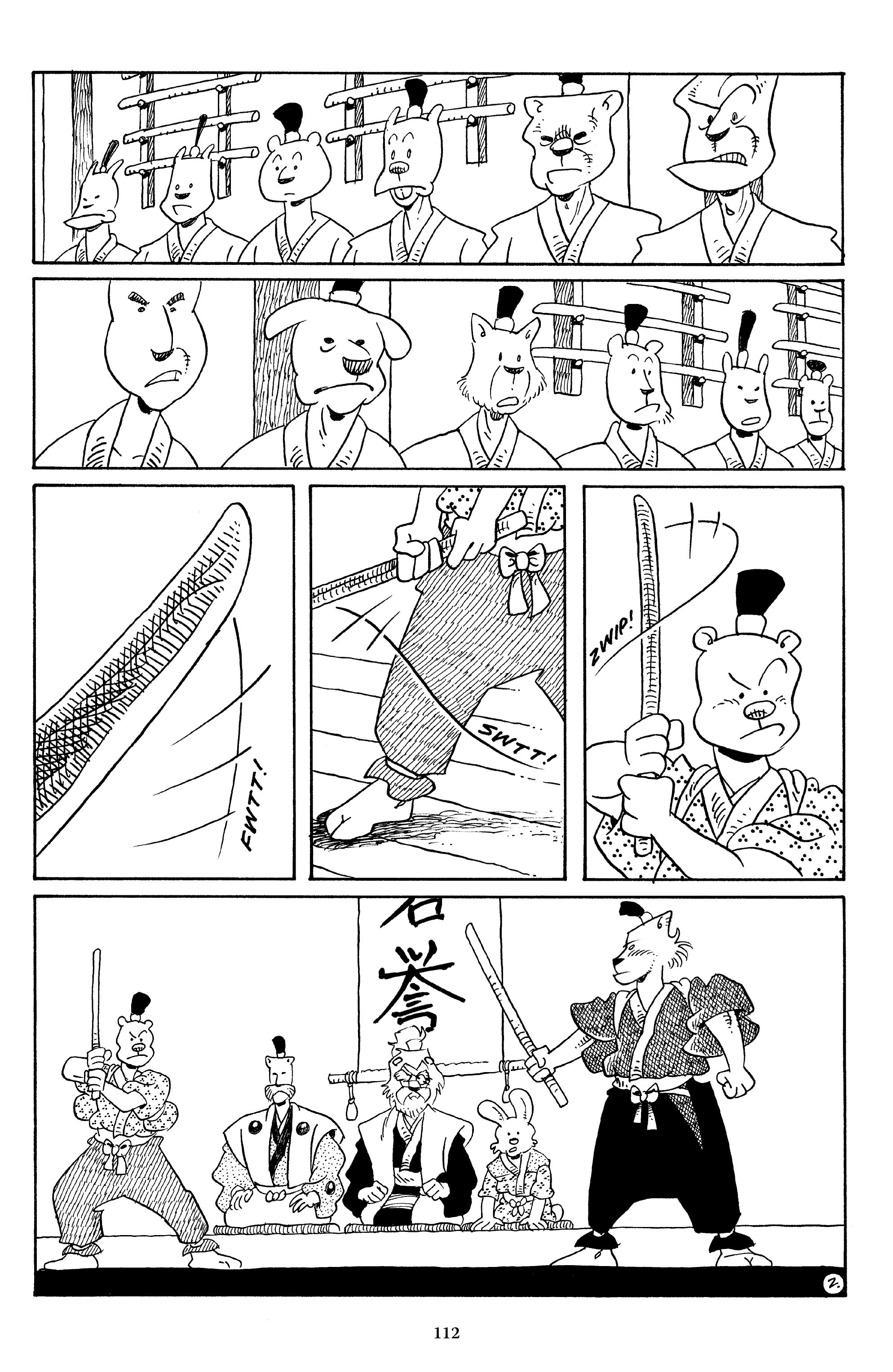 Read online The Usagi Yojimbo Saga comic -  Issue # TPB 4 - 111