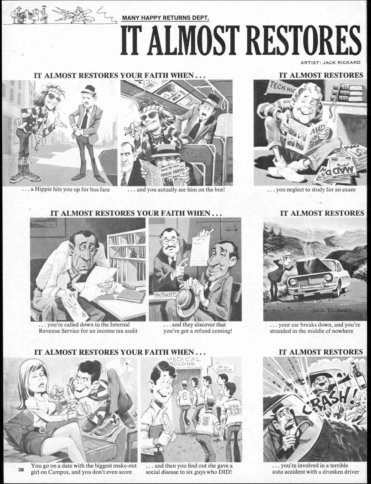 Read online MAD comic -  Issue #174 - 40