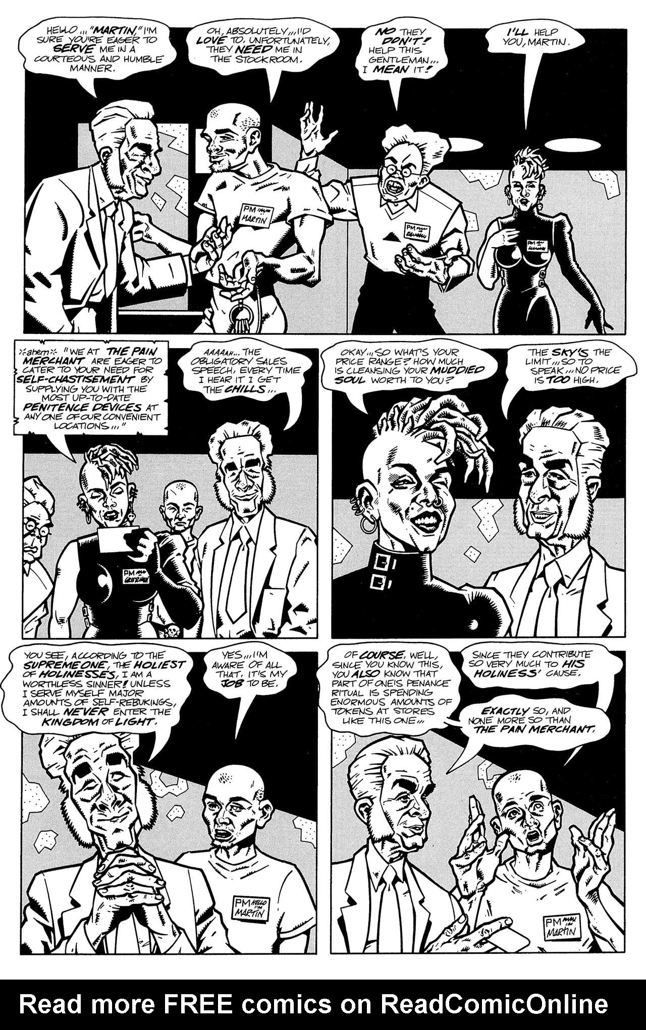 Read online Andrew Vachss' Underground comic -  Issue #2 - 6
