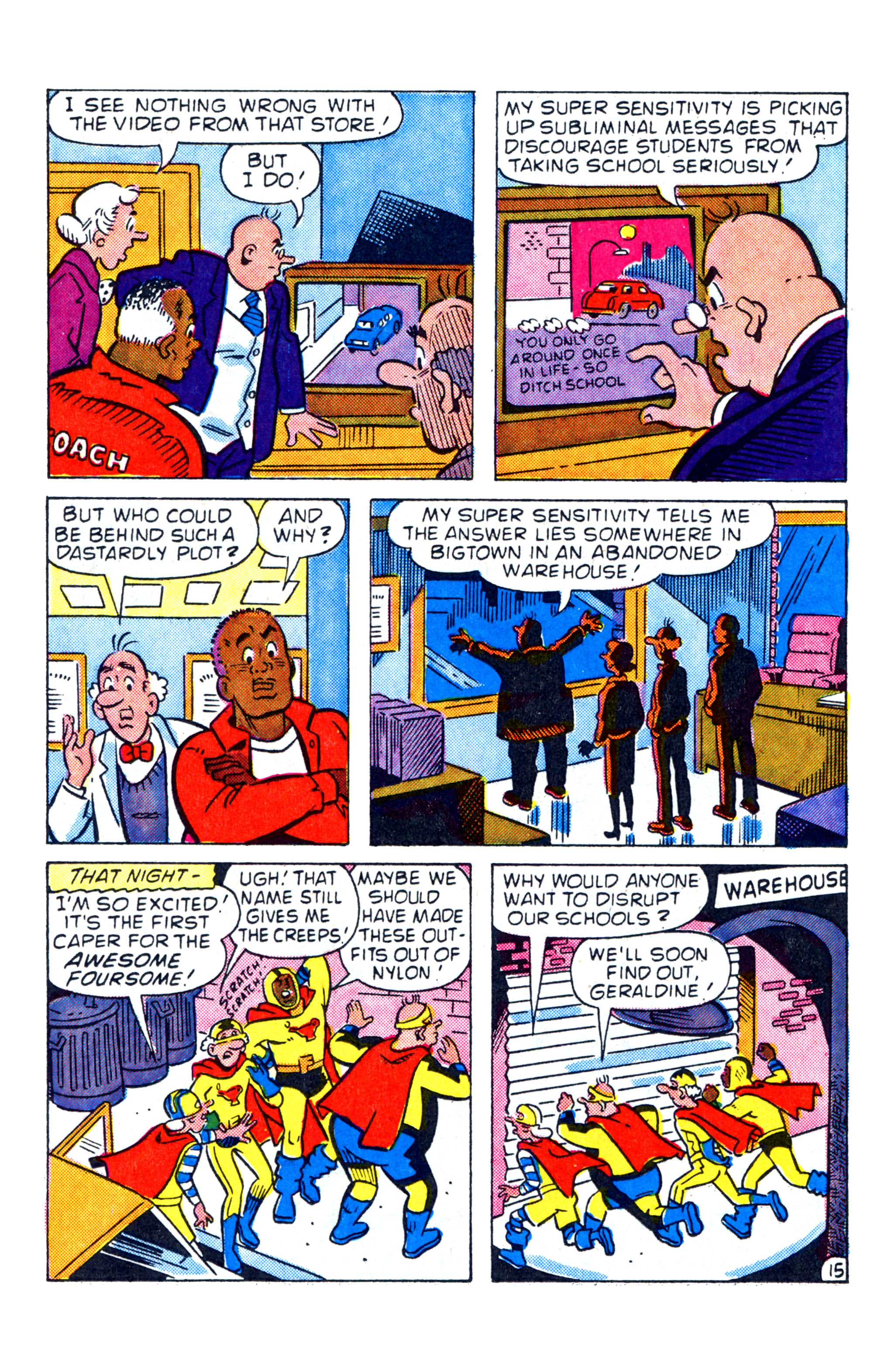 Read online Faculty Funnies comic -  Issue #1 - 23